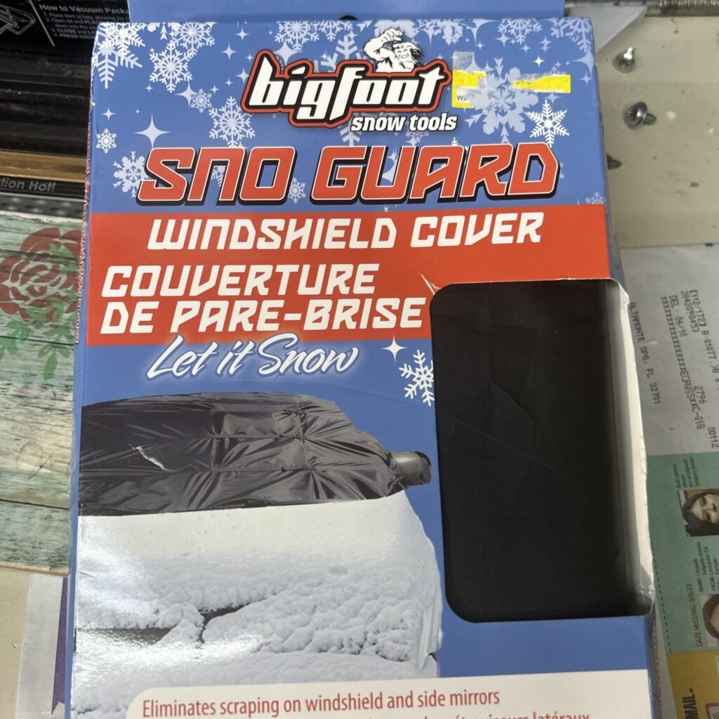 BIGFOOT SNO GUARD Windshield Snow Cover Winter Ice Frost Dust Rain Protector