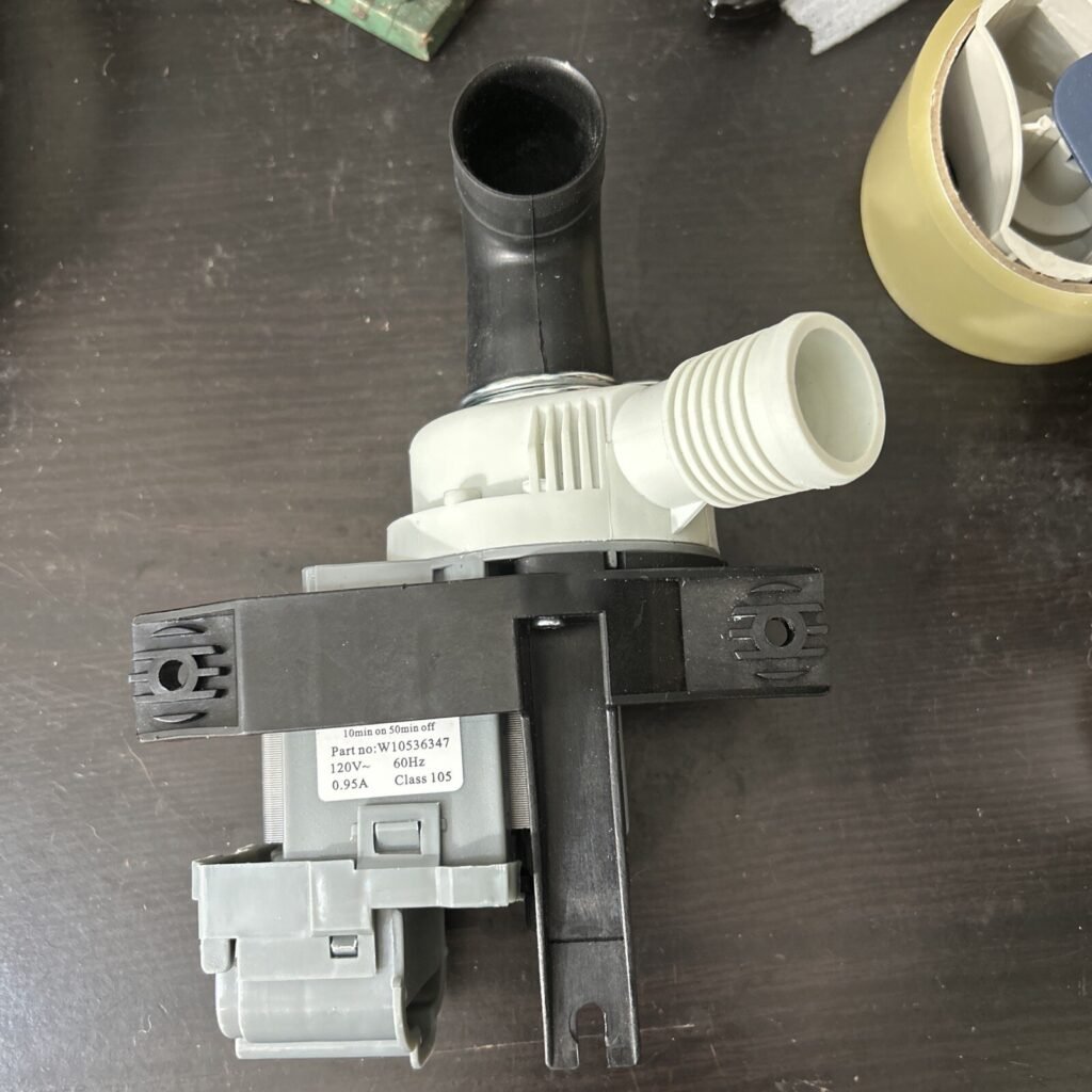 W10536347 W10155921 W10049390 Washer Drain Pump For Whirlpool Kenmore Maytag