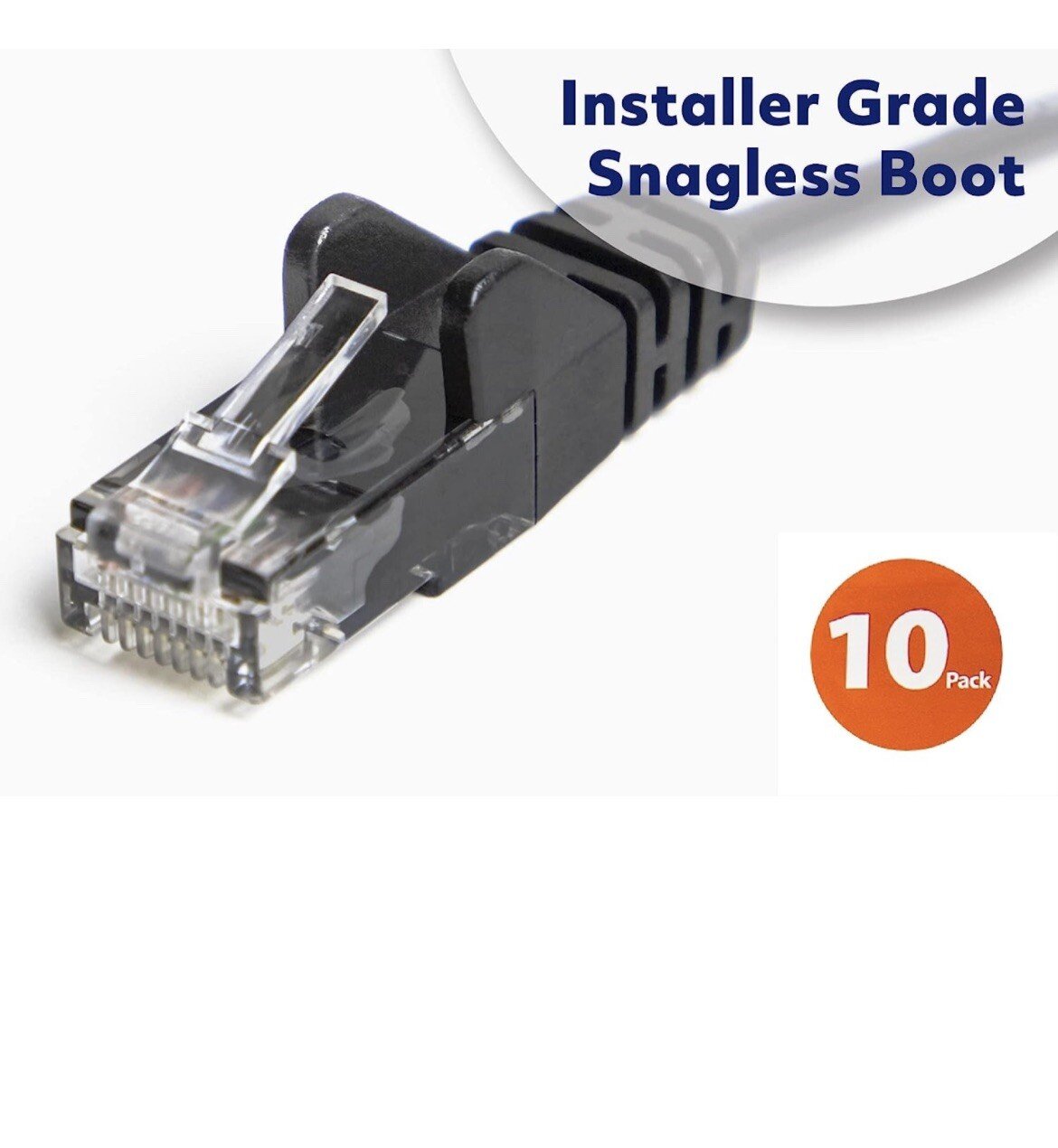 10GTEK NETWORK CABLE C6 10 PACK 5M UTP PATCH CORE 30AWG CAT6 16 FEET - Image 2