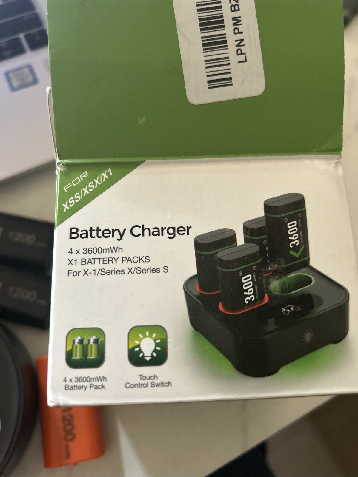 USB C Charger Station for Xbox One Rechargeable Battery 3Pack 1200mAh Xbox READ - Image 2