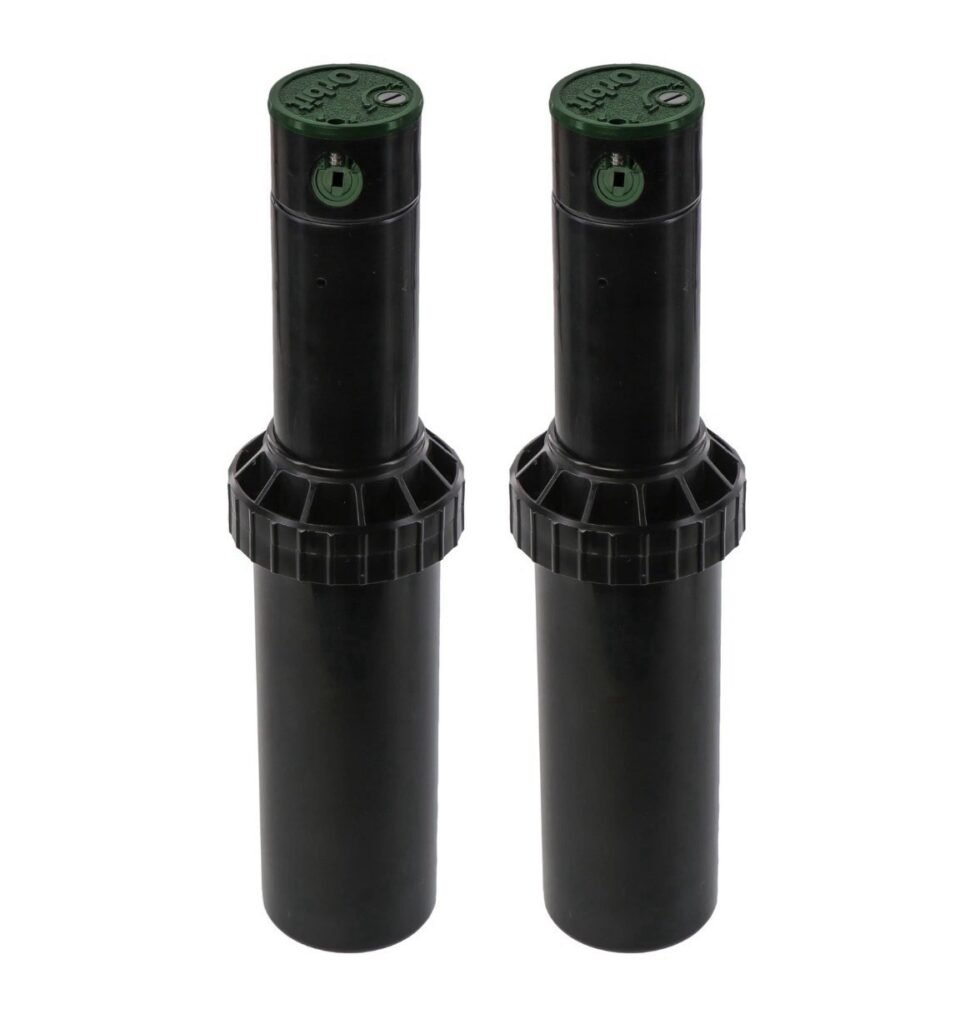 Orbit Voyager Gear Drive Rotor Sprinkler 2 Pack Long Spray Distance Screw Top