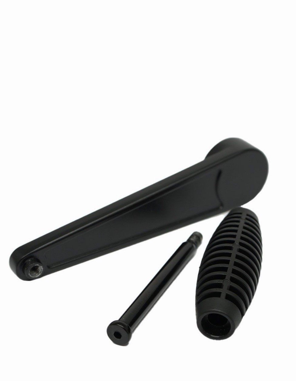 Genuine HOSE REEL CRANK WINDUP HANDLE PART Black Cast Aluminum Black USA made - Image 4