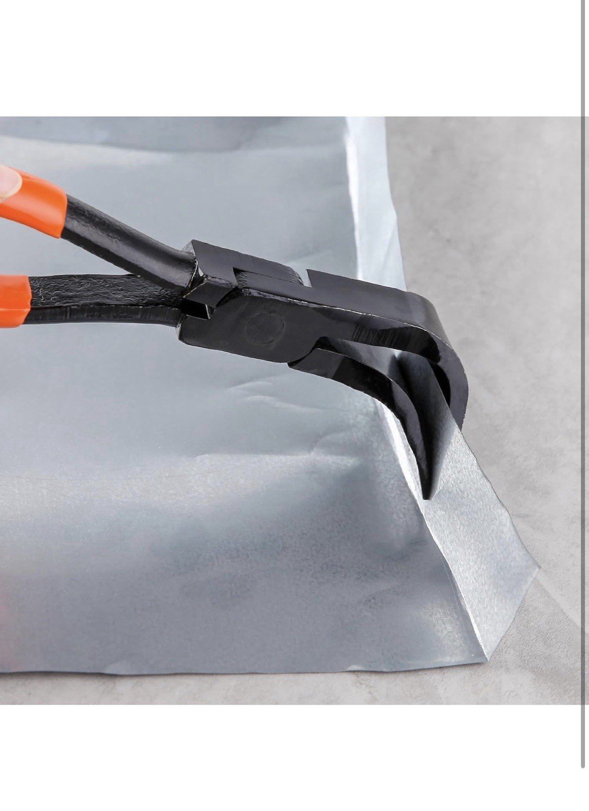 10 Inches Hand Seamers Sheet Metal Tools 90 Jaws Sheet Metal Pliers PVC Bender - Image 2