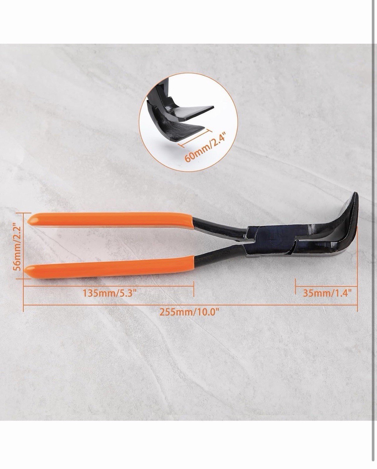 10 Inches Hand Seamers Sheet Metal Tools 90 Jaws Sheet Metal Pliers PVC Bender - Image 3