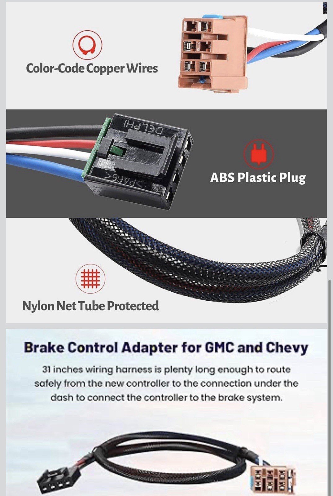 Brake Controller Adapter 3015-P for 2003-2006 Chevy - Image 4