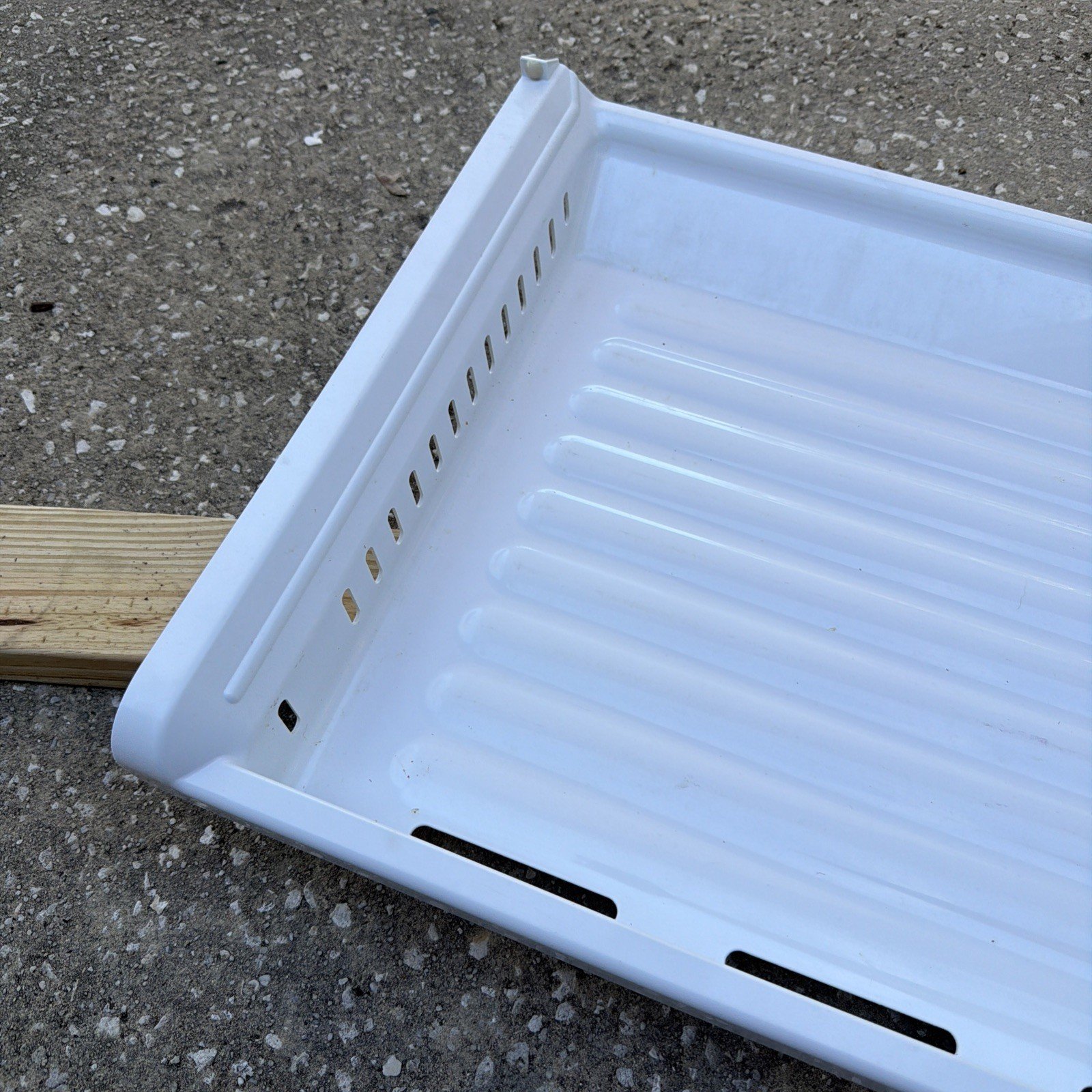 Kenmore LG Refrigerator Pantry Drawer MJS622329 Genuine Case Tray White Freezer - Image 2