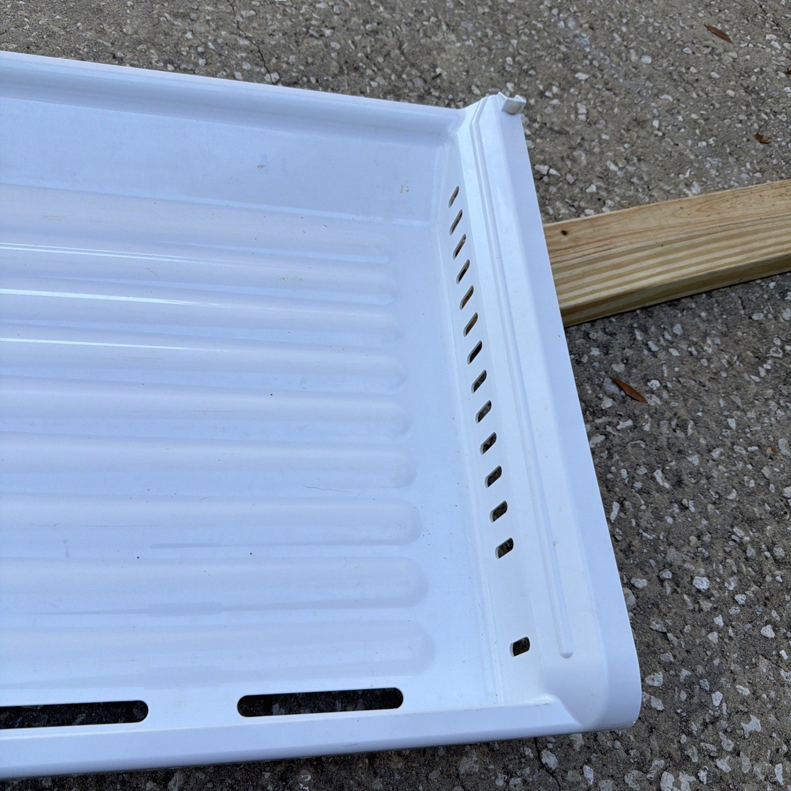 Kenmore LG Refrigerator Pantry Drawer MJS622329 Genuine Case Tray White Freezer - Image 3