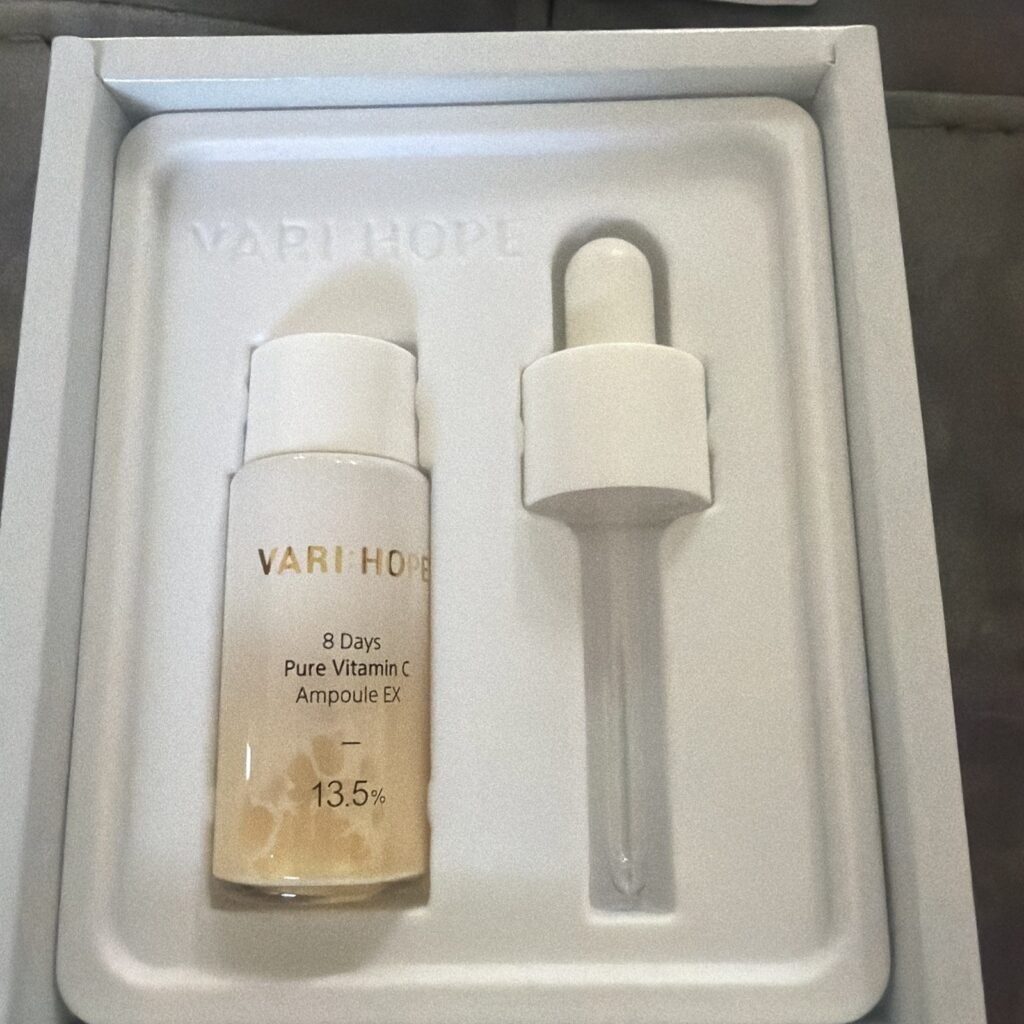 VARI HOPE 8 Days 0.5 Oz Pure Vitamin C Serum High-Potency Ascorbic Acid 13.5%