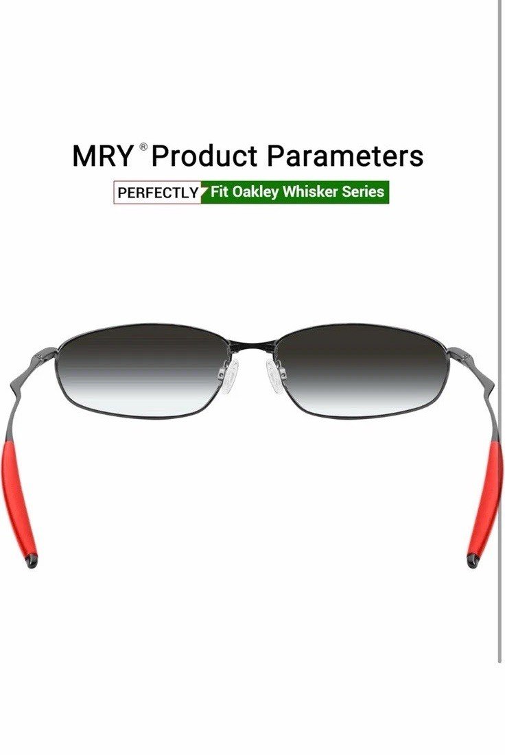 RED SmartVLT Replacm Ear socks & Nosepieces Kits for-Oakley Whisker Sunglasses - Image 2