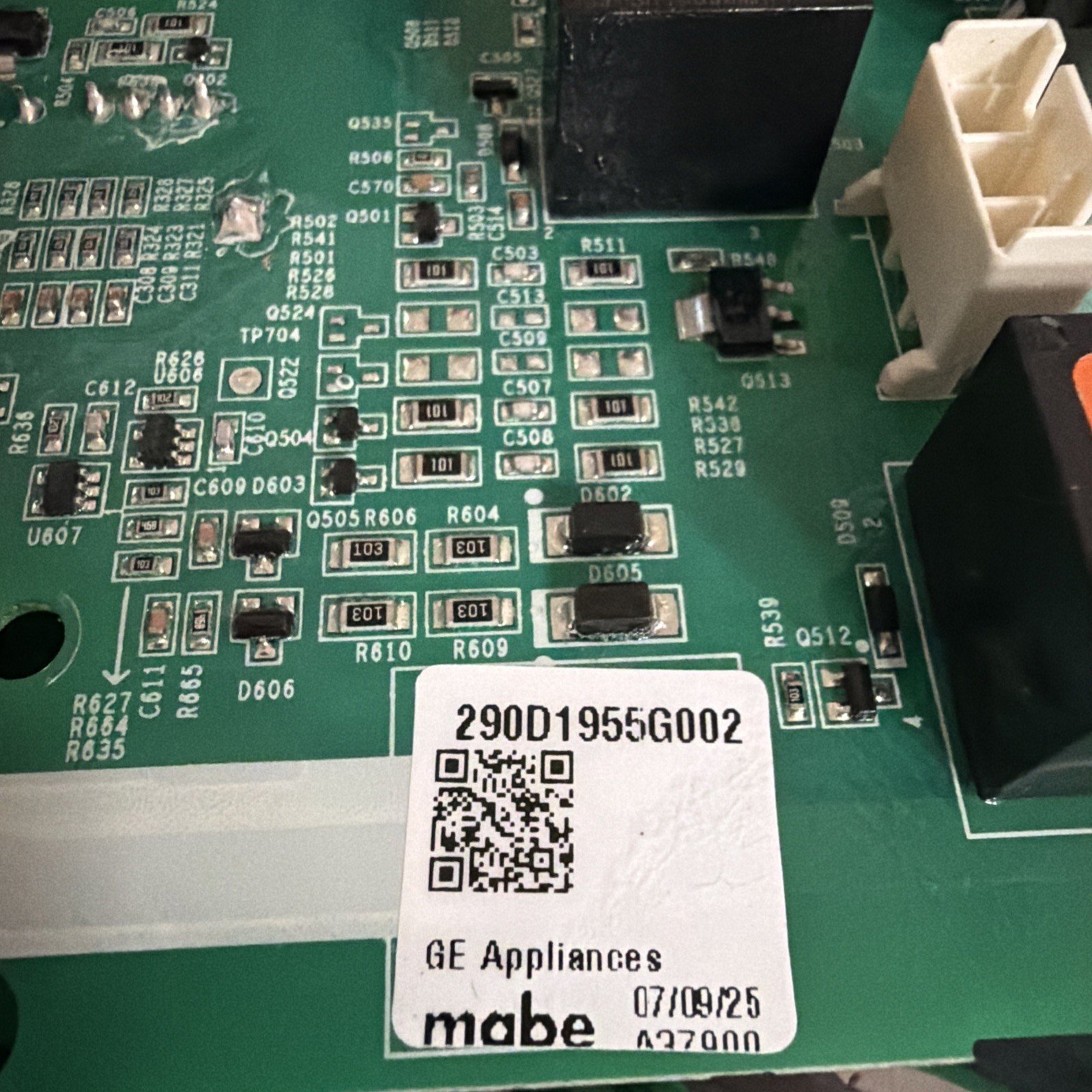 Faulty Water Leveling WH22X38438 WH22X37217 OEM GE Washer Main Control Board - Image 2