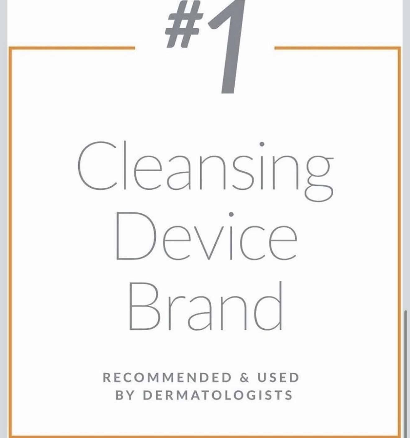 Authentic New Clarisonic Radiance Brush Head 1 Replacement All Skin Types Sealed - Image 3