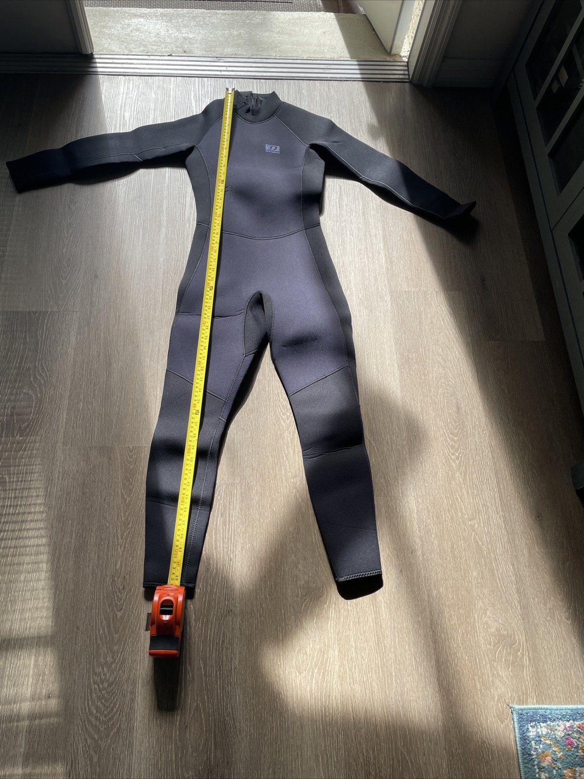 DARK LIGHTNING 5/4mm wetsuite size 4 NEW NO TAG BACK ZIP Unisex Men Women Youth - Image 3