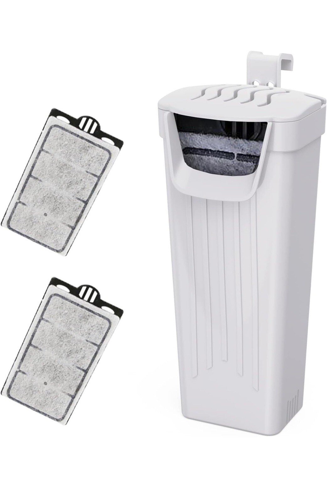 Moonorange Aquarium Power Filter3.5W Turtle Tank Filter Silent Low-Water Filter
