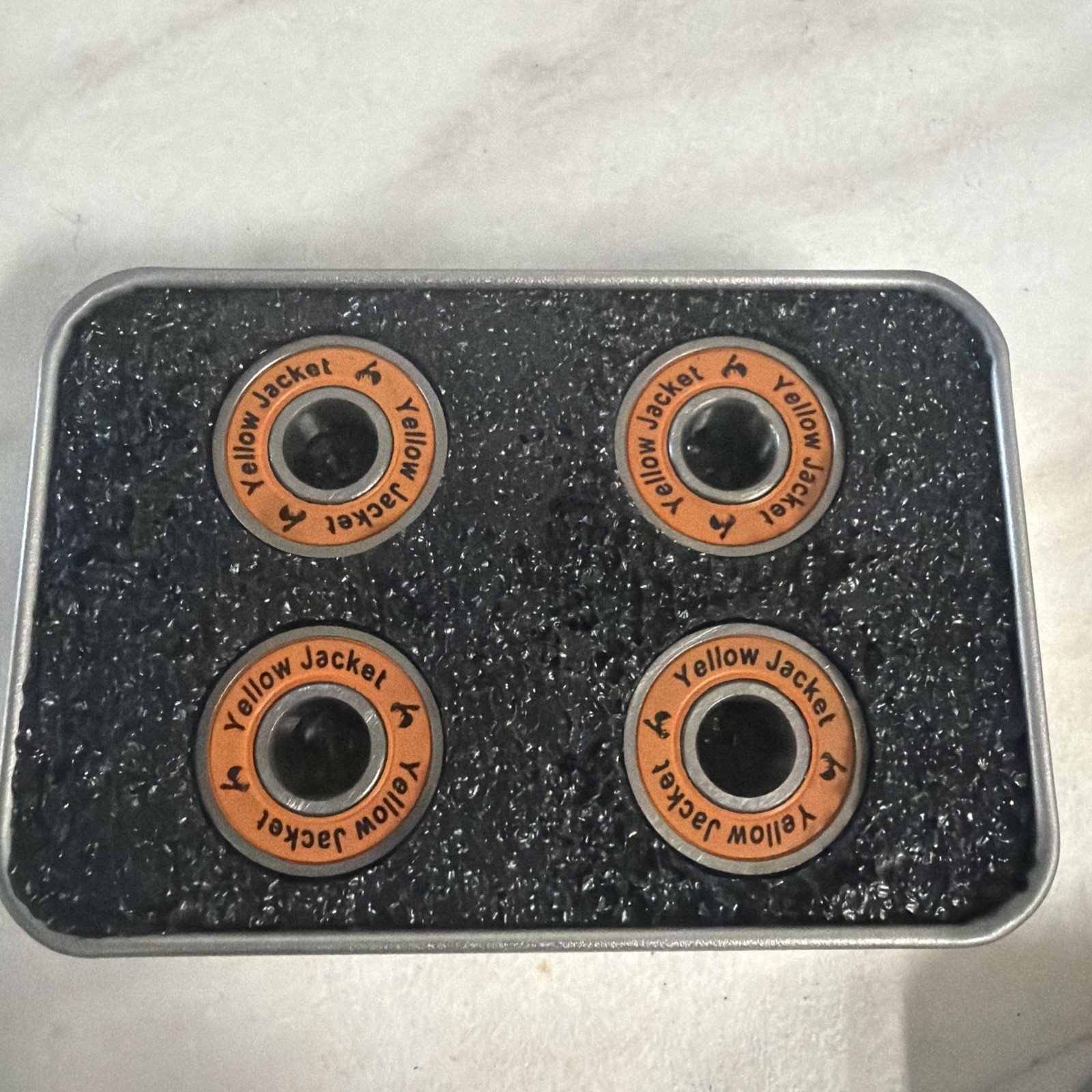 Yellow Jacket Premium Scooter Bearings Kick Scooter 608 ABEC 9 Orange New - Image 2