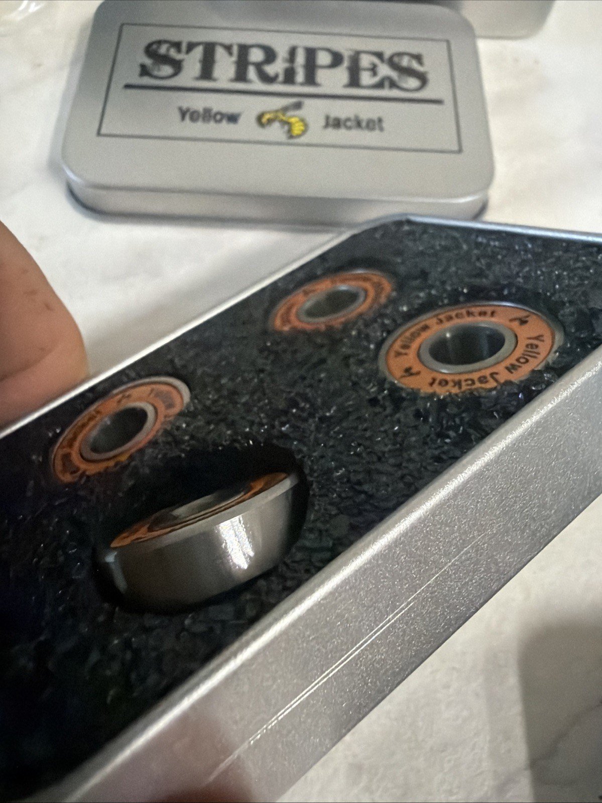 Yellow Jacket Premium Scooter Bearings Kick Scooter 608 ABEC 9 Orange New - Image 4