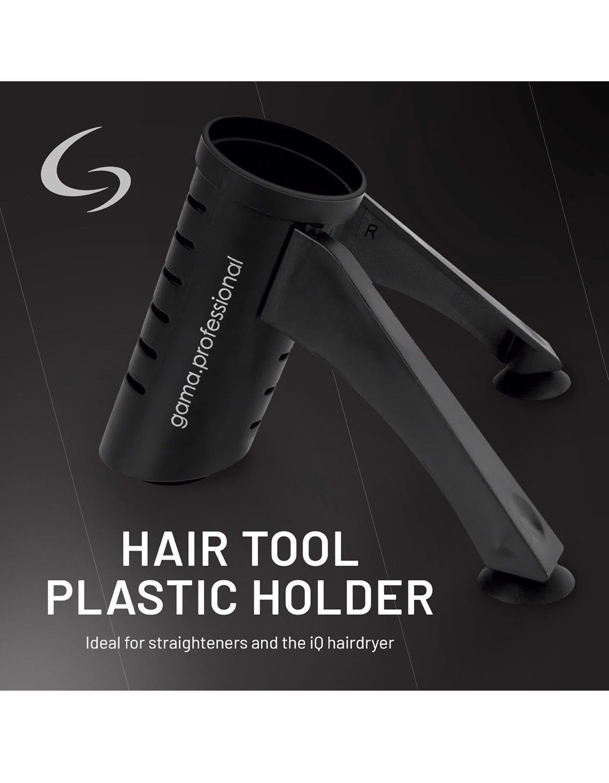 GAMA Professional Perfetto Hair Dryer Stand For IQ HAIR DRYER FOR Straightener