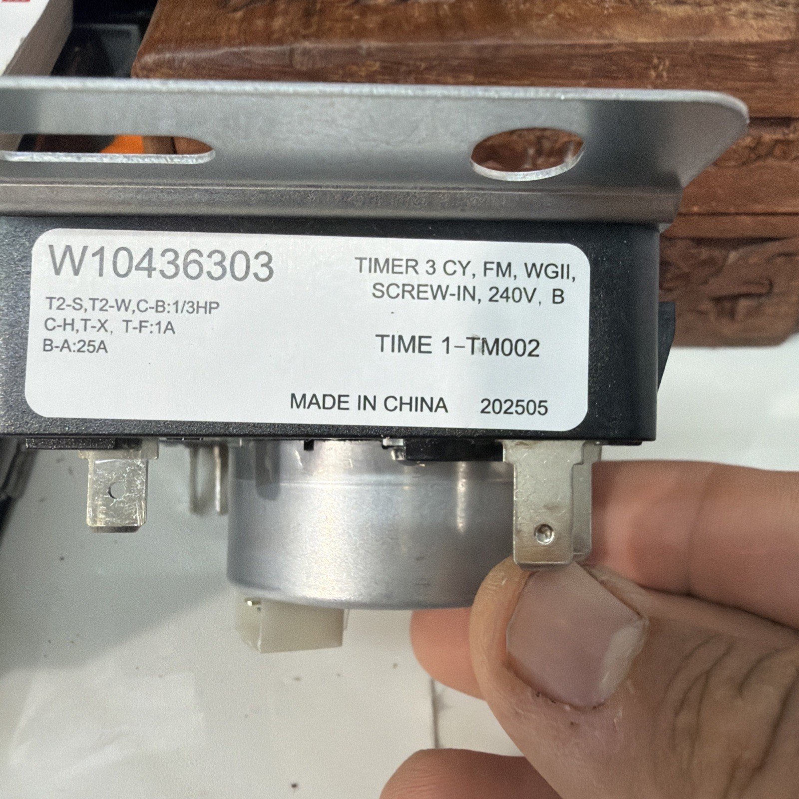 Dryer Timer Control For Whirlpool Amana Admiral WPW10436303 W10436303 US Stock - Image 2