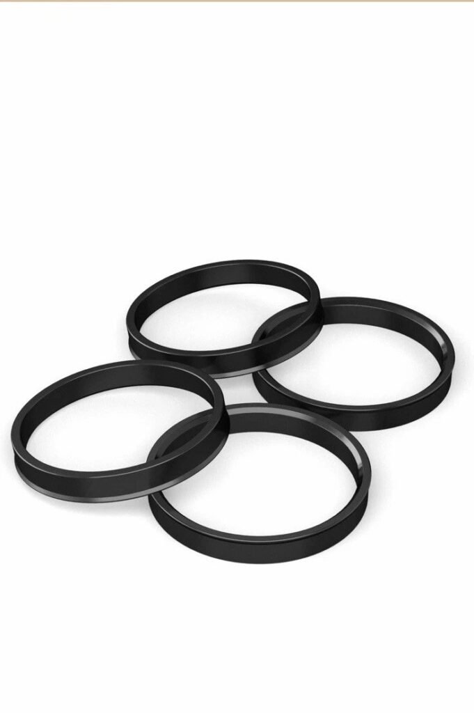 4PCS Hub Centric Rings, 60.1mm ID to 73.1mm OD ABS Plastic Hub rings, Universal