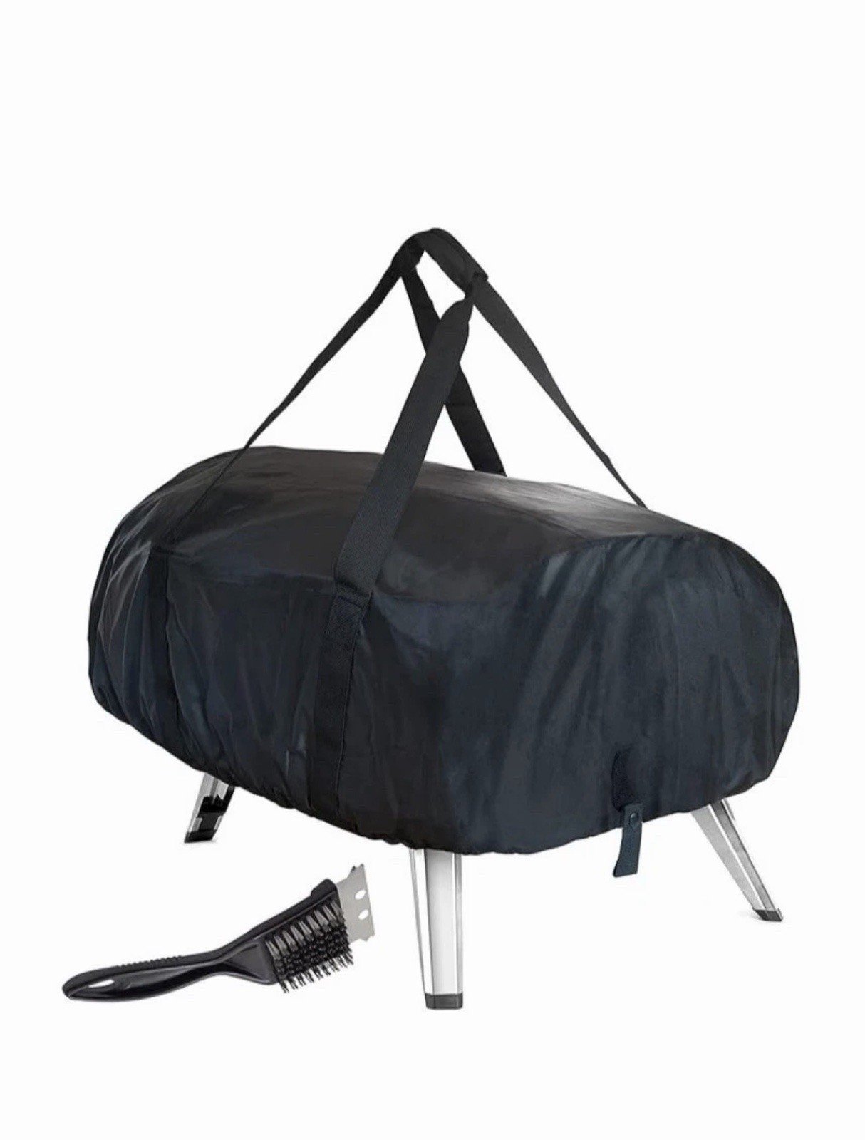 Portable Universal 16" Pizza Oven Cover w/ Brush With Carrying Bag - Image 2