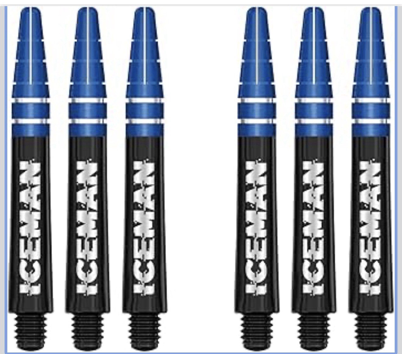 Medium Blue C810 RED DRAGON Gerwyn Price Iceman Nitrotech Ionic Stems