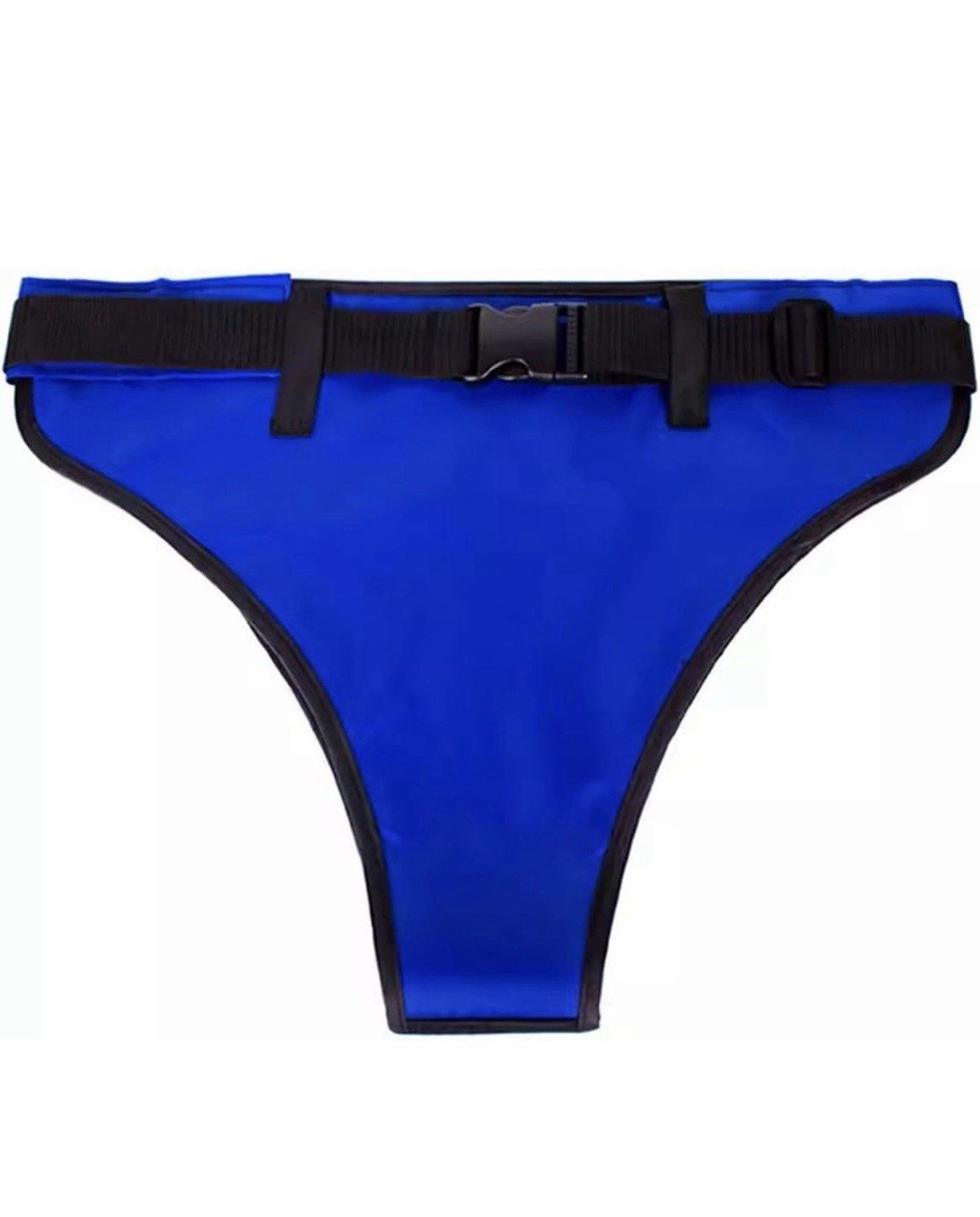 Lead Apron X-Ray Protection W Belt 0.5mmpb L Size Blue Adjustable Large 120KV