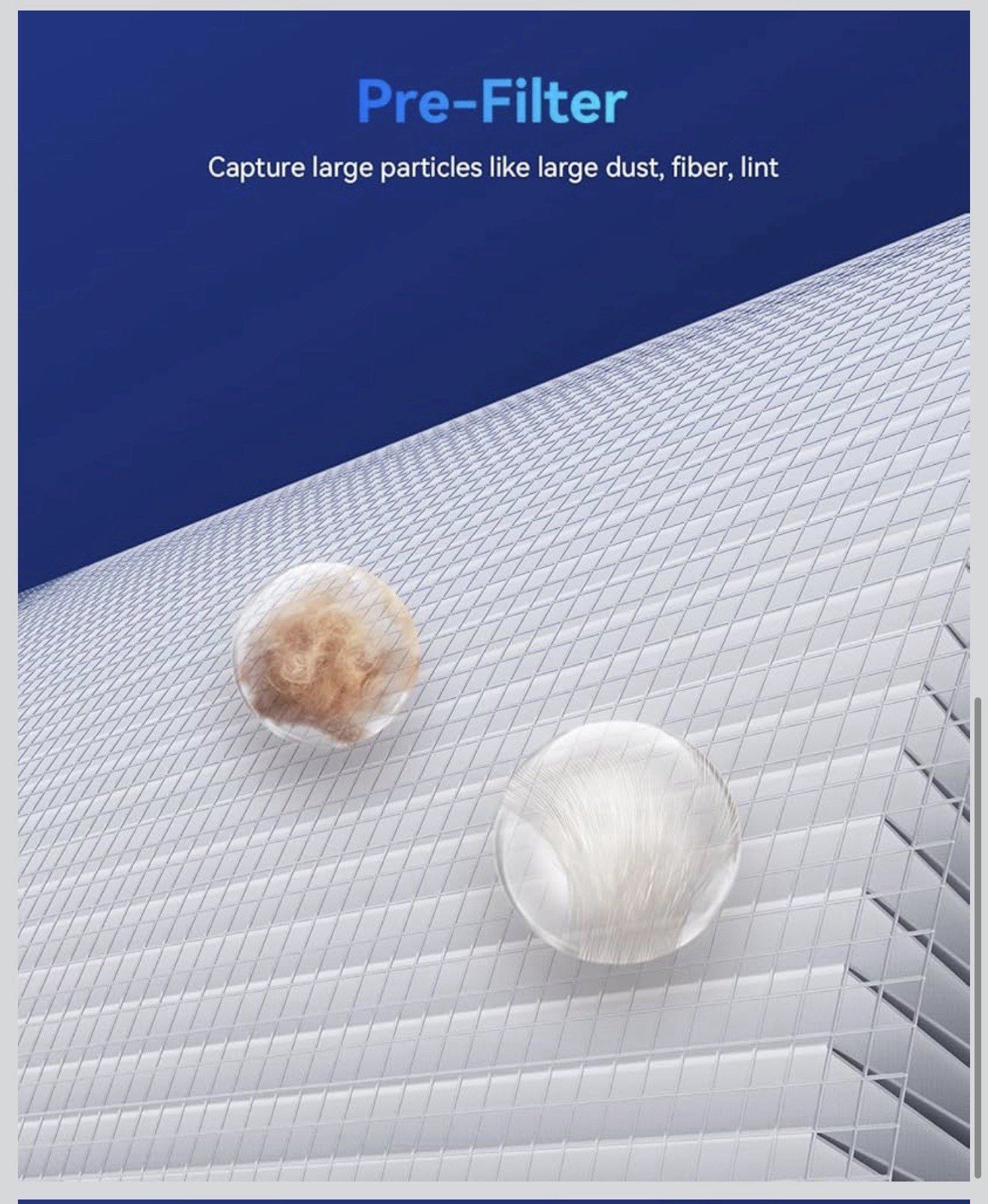 Genuine MSB5 Air Purifier Filter Replacement, 3-In-1 High-Efficiency H13 True He