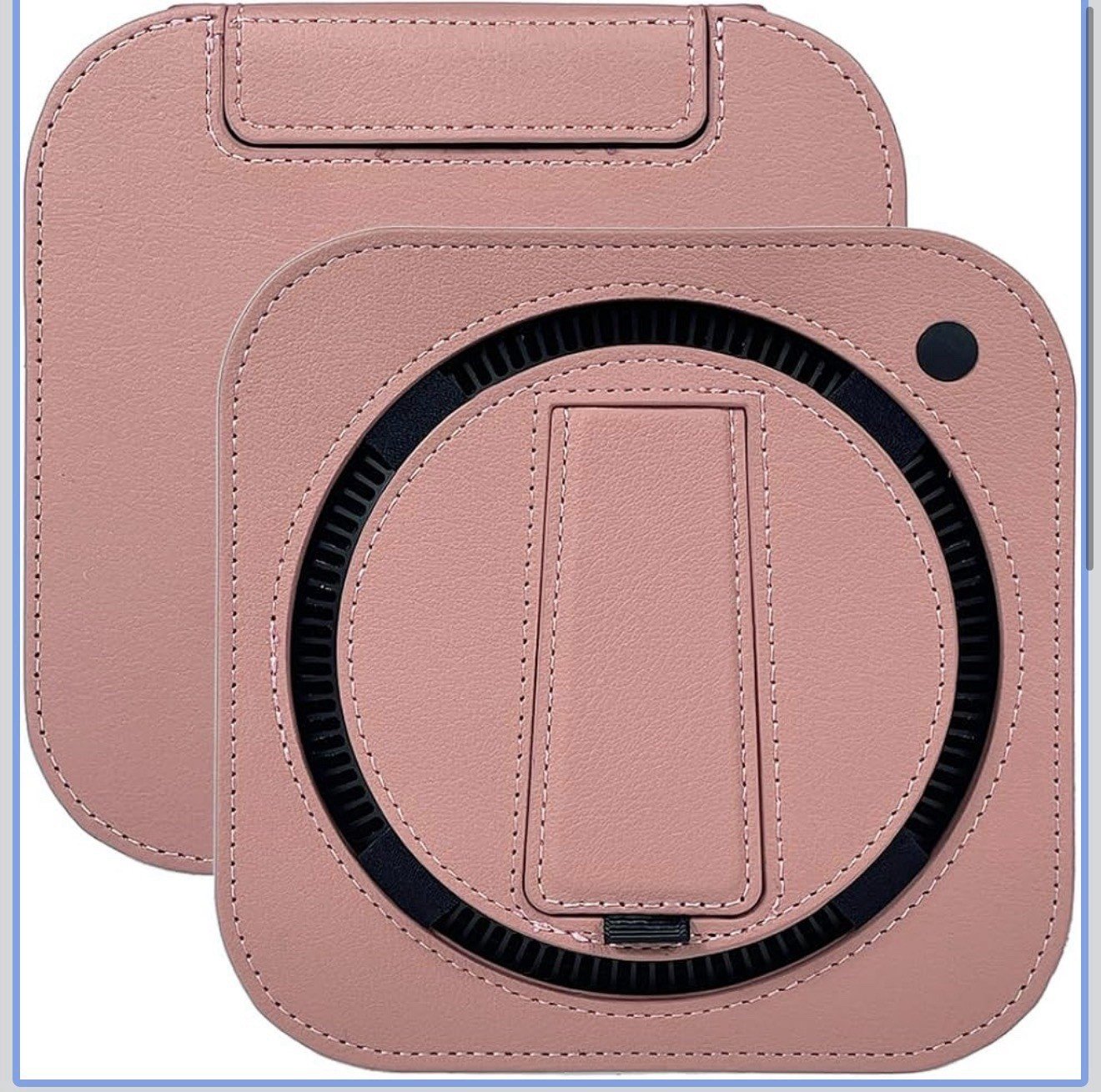 Mac mini M4 M4 Pro 2024 Protective Case Cover Pink Dustproof Shockproof W Stand - Image 3