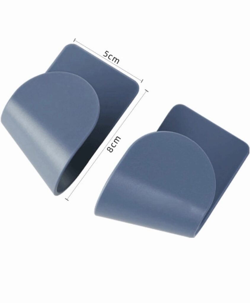6 Pairs of Wall Mount Pot Lid Holder Lid Organizer for Kitchen Fits Blue12 PCs