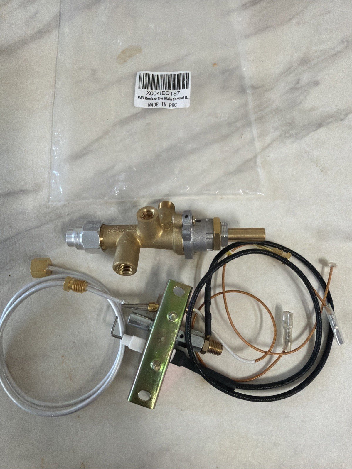 Safety LPG Propane Gas Fireplace Fire Pit Control Valve Kit W/ Igniter Assembly - Image 3