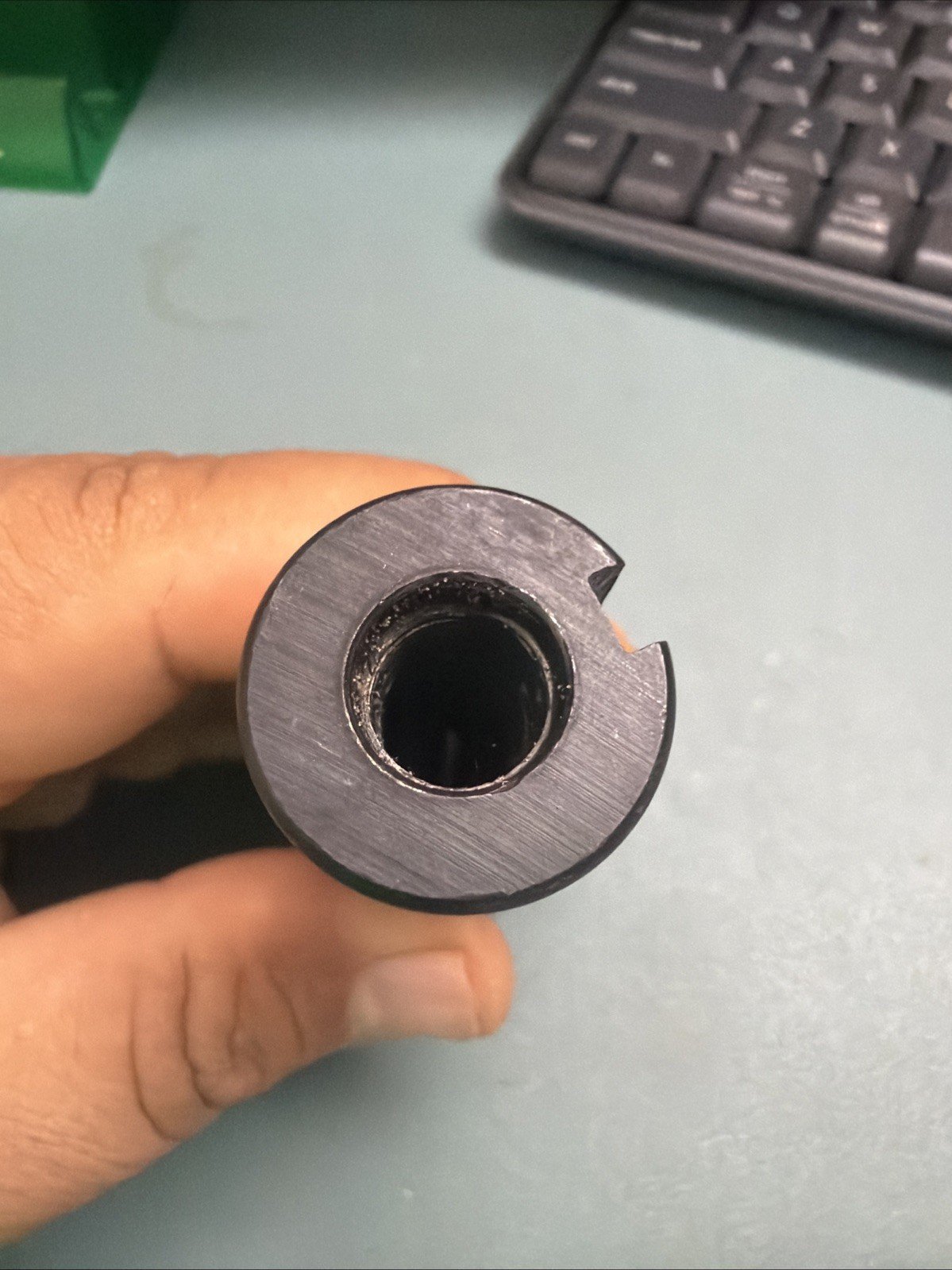 1/4" R8 Round Collet High Precision Drawbar Thread 7/16"- 20 - Image 2