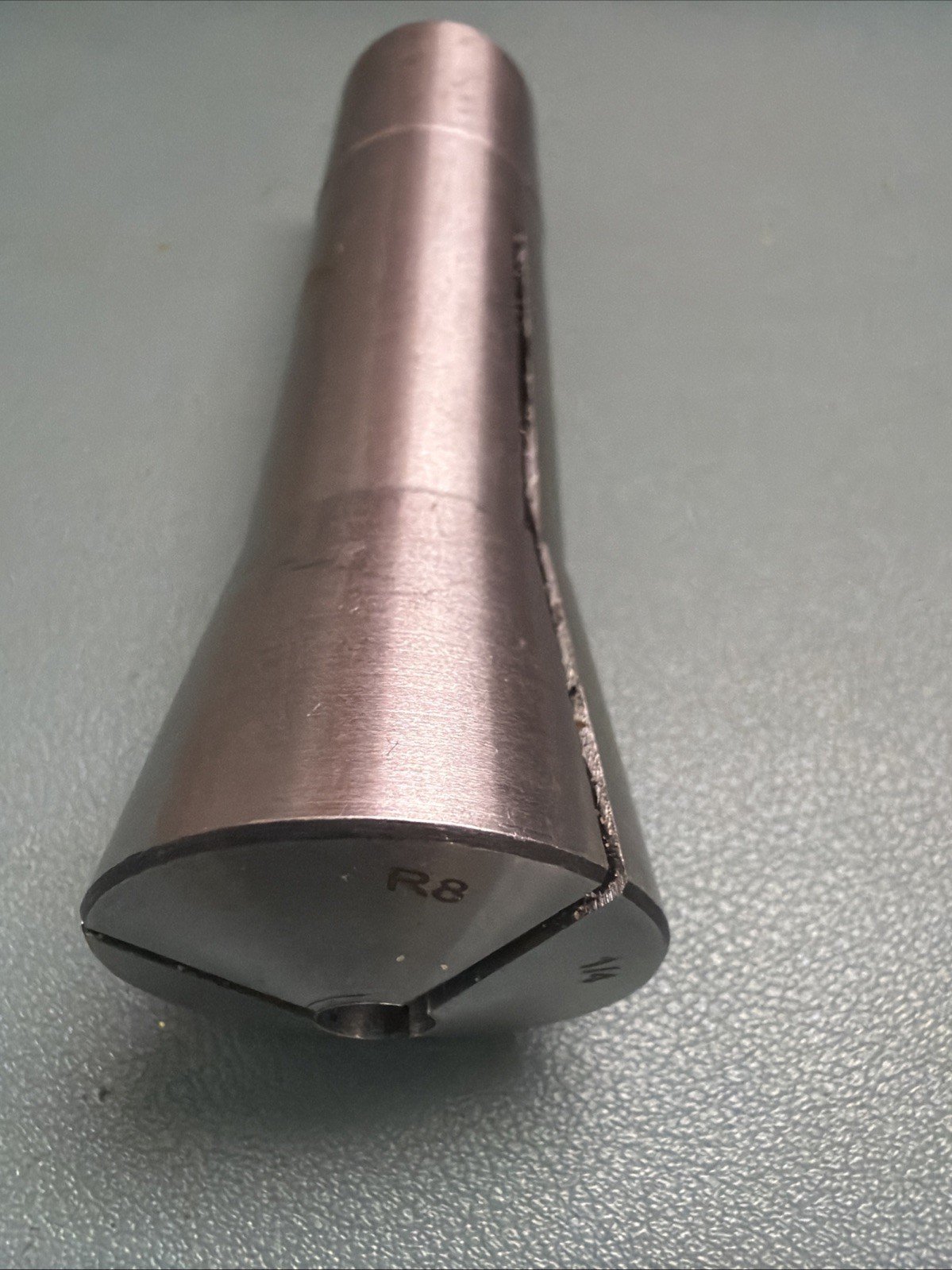 1/4" R8 Round Collet High Precision Drawbar Thread 7/16"- 20 - Image 4