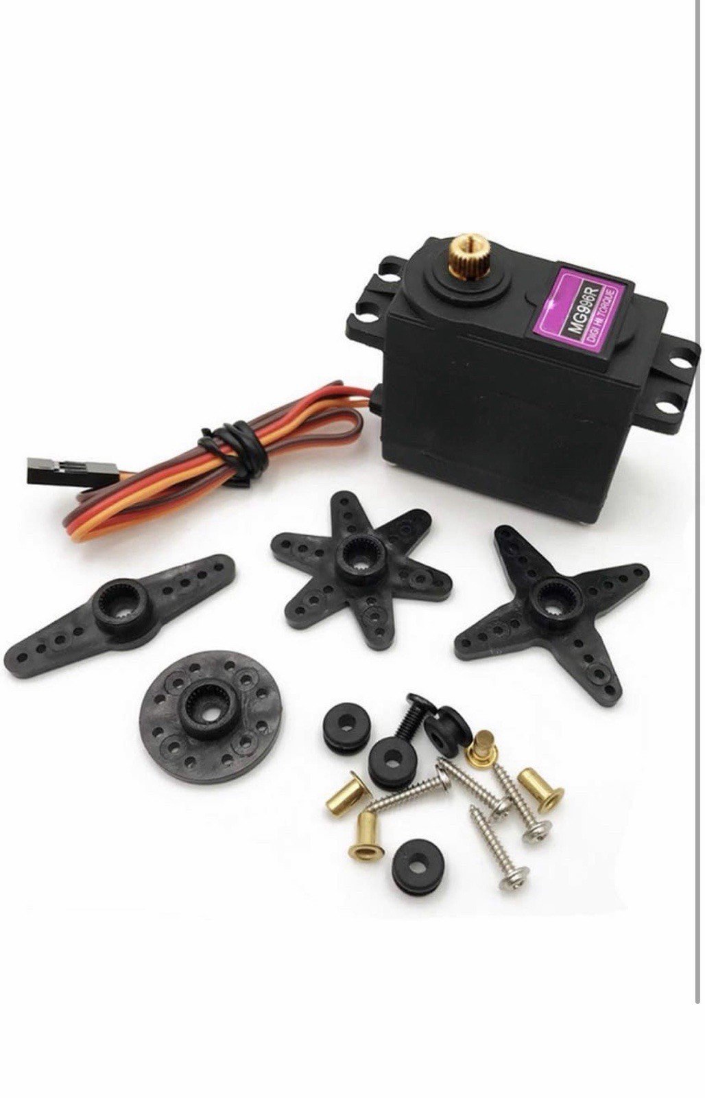 Treedix 2 pcs MG996R Servo Motor Metal Gear High-Torque Servo Helicopter Smart - Image 2