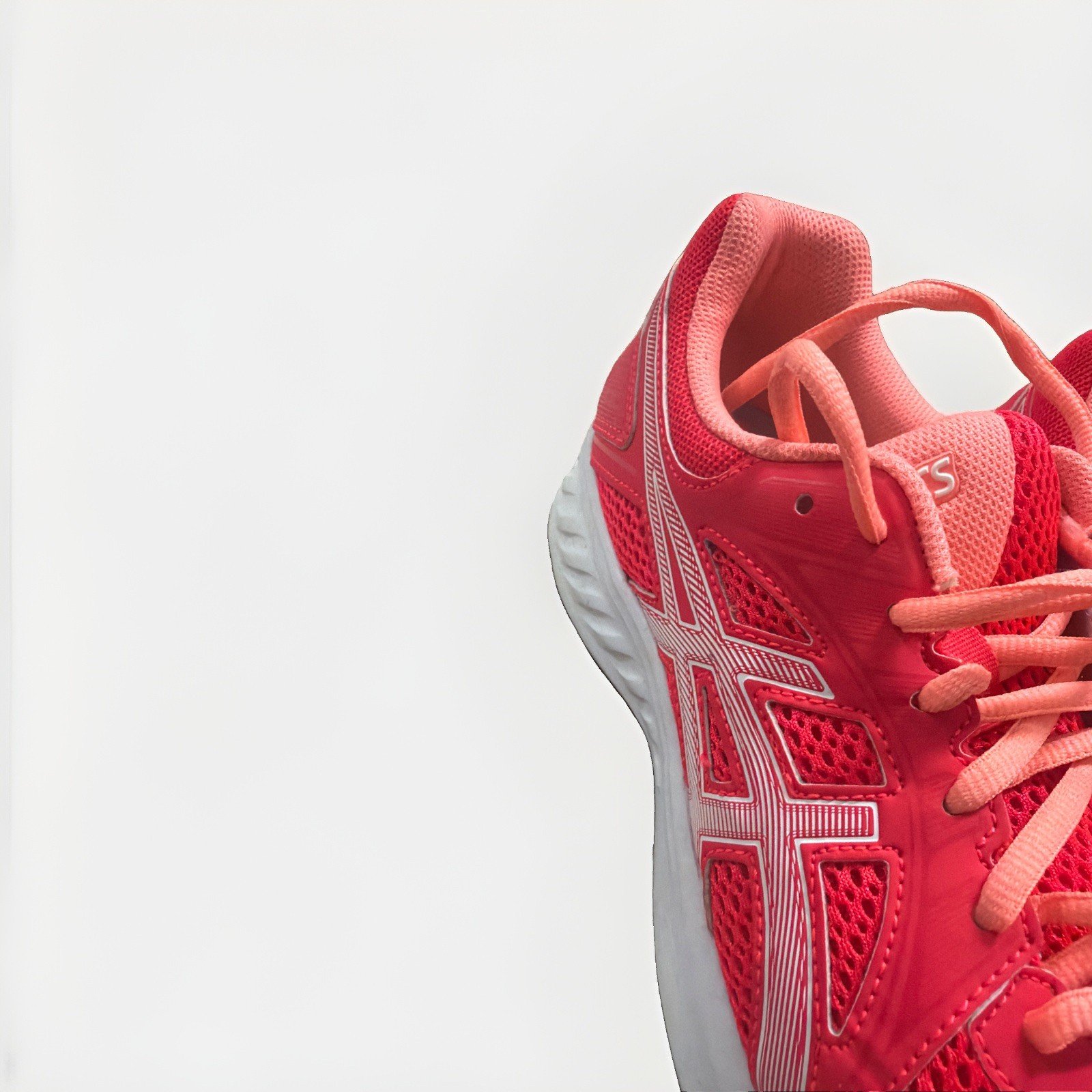 Asics Contend Women's Running Shoes Papaya Coral /Orange Sized 10.5 Used Once