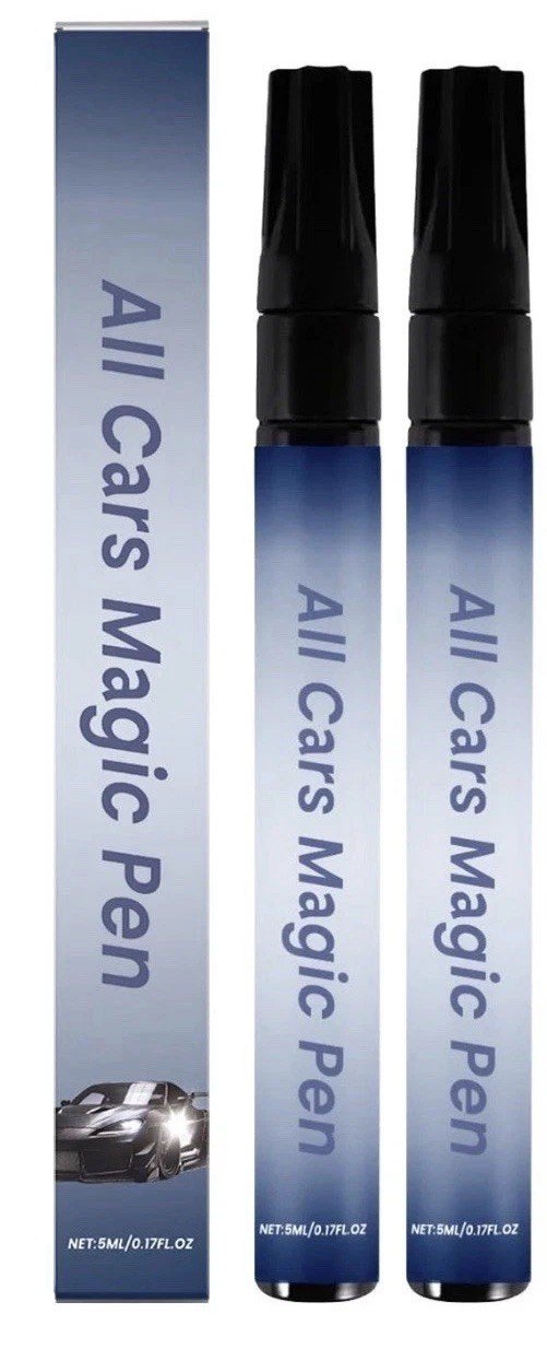 2PCS All Cars Magic Pen,Car Scratch Repair Pen Set, Quick Fix for Scratches