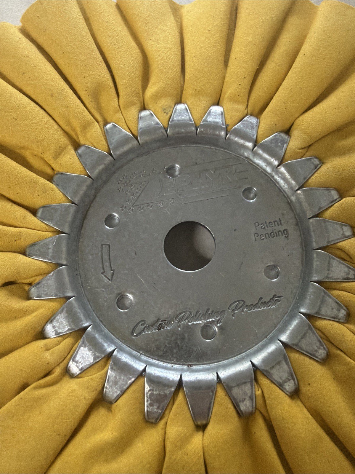 8” US MADE Zephyr Custom Polishing Airway Buffing Wheels Industrial Polishers - Image 2