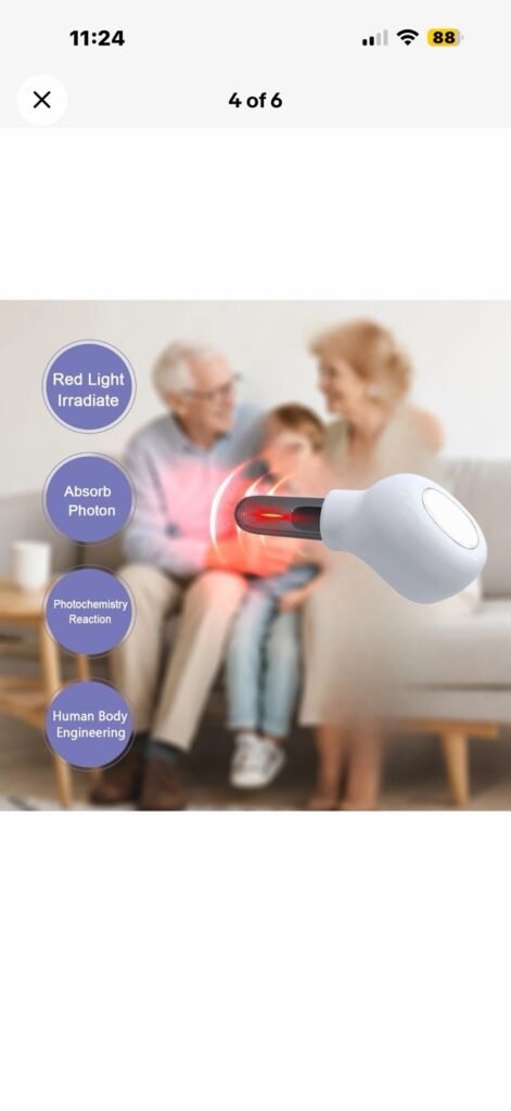 Low Level Laser Ear Therapy Device LLLT Portable Wellness Support