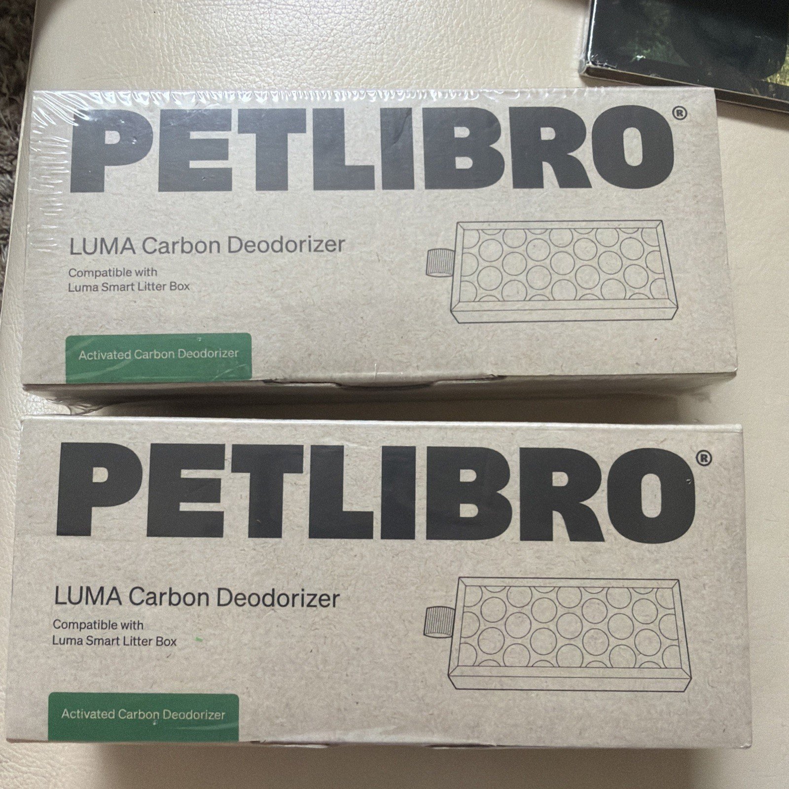 Sealed 2 Pcs Petlibro Luma Carbon Deodorizer Comp Smart Litter Box PL-CD001-01W - Image 4