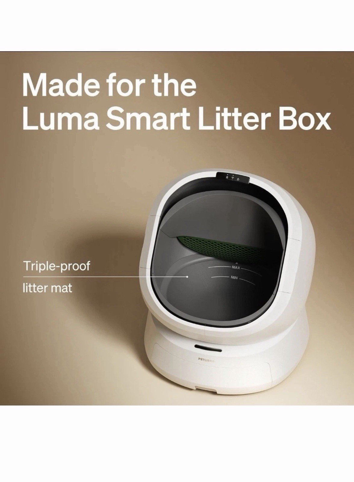 PETLIBRO Cat Litter Pad for Luma Automatic Litter Box PL-LM001-01W No Leak/Stick - Image 2