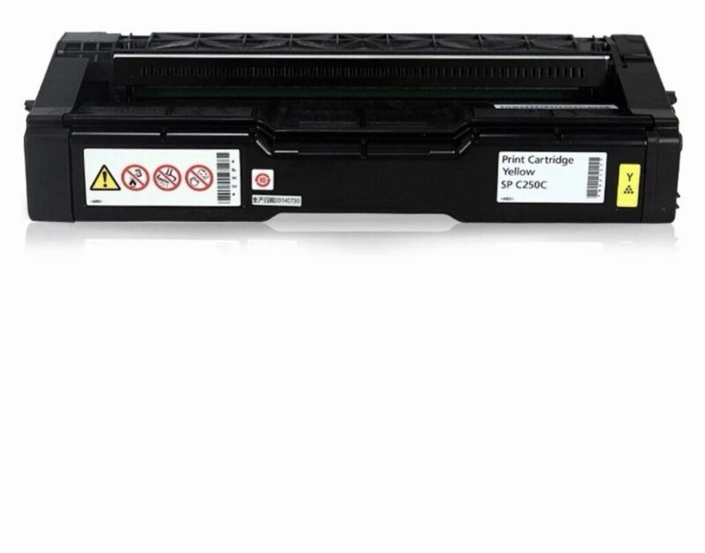 Sealed 4K Yellow Toner Sp C252Y 407719 For Ricoh Aficio Spc252Dn C252Sf C262S