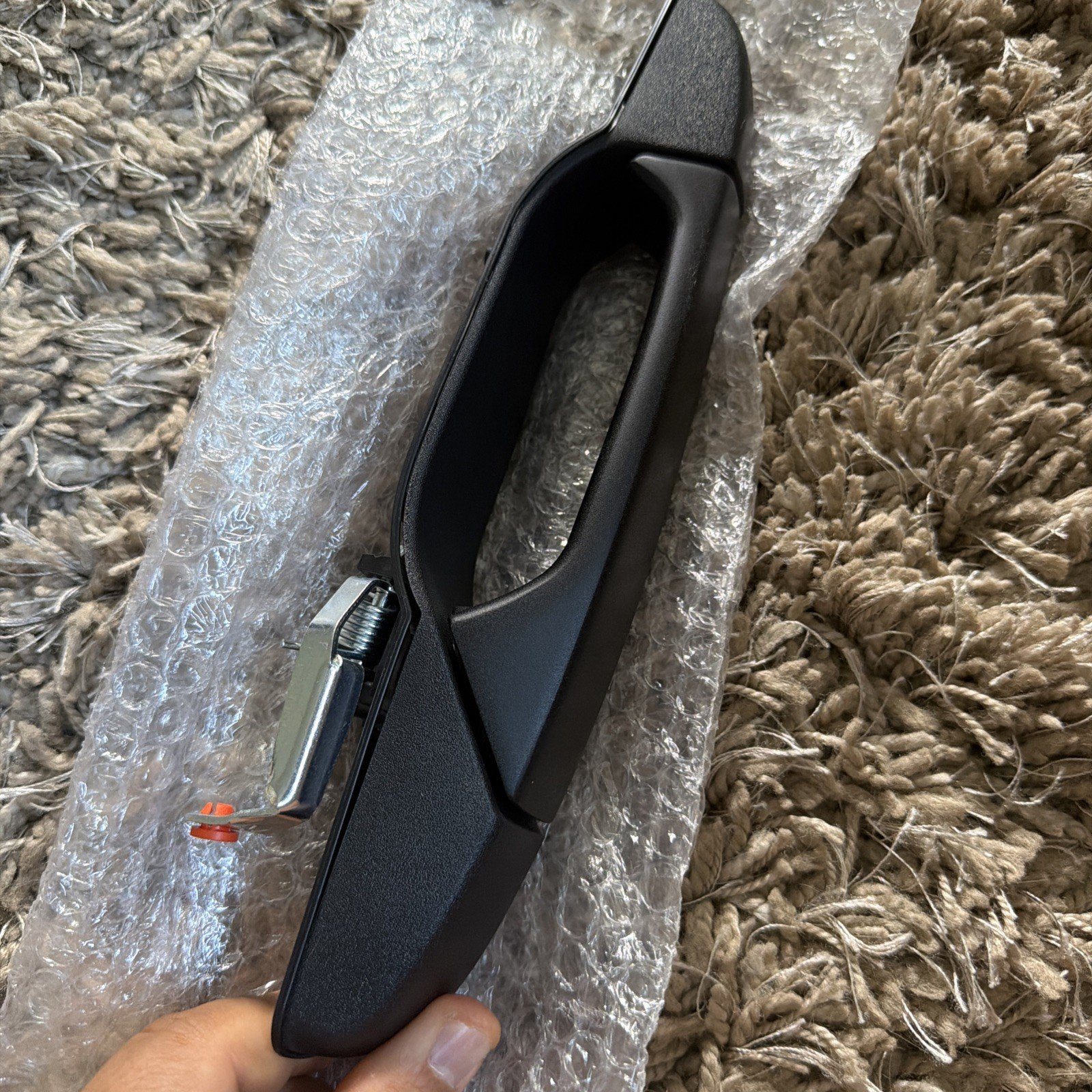 Exterior Door Handle Right Passenger Black for Chevy Silverado Suburban Tahoe