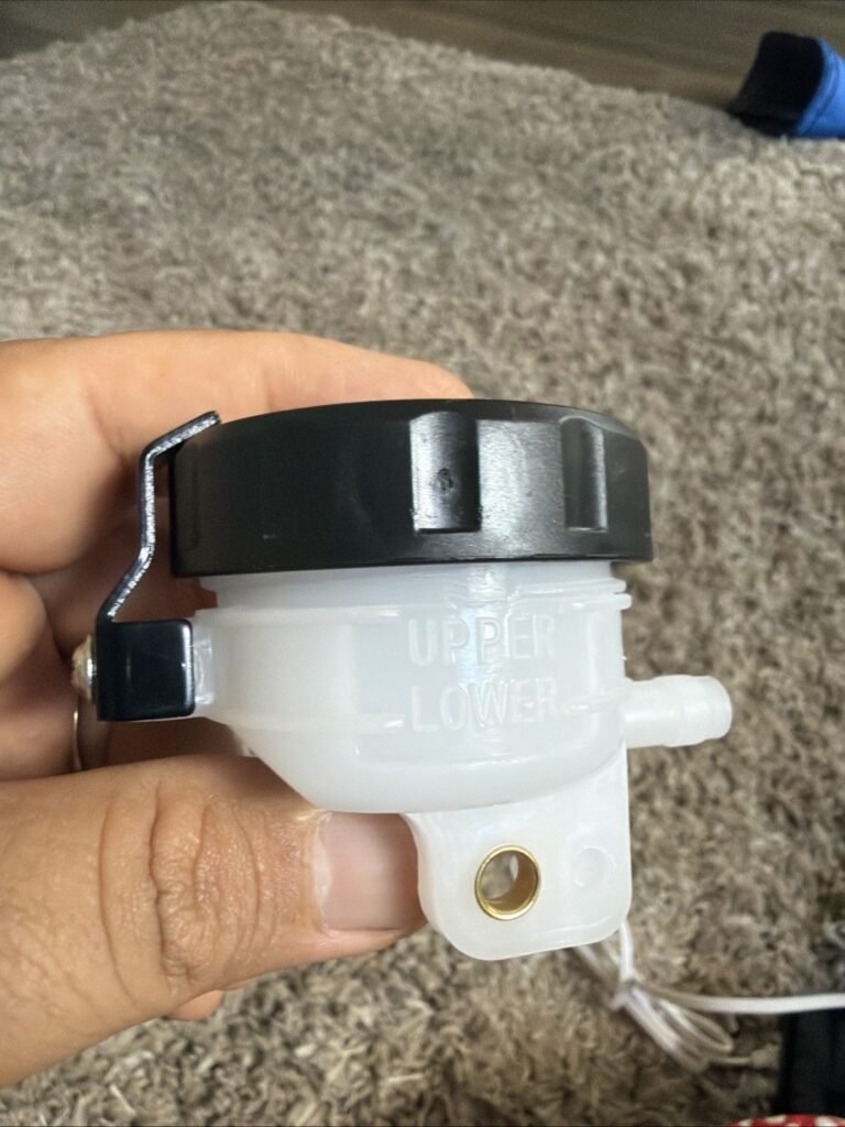 Slim Brake Reservoir Front Fluid Bottle Master Cylinder Kawasaki Ninja ZX-6R