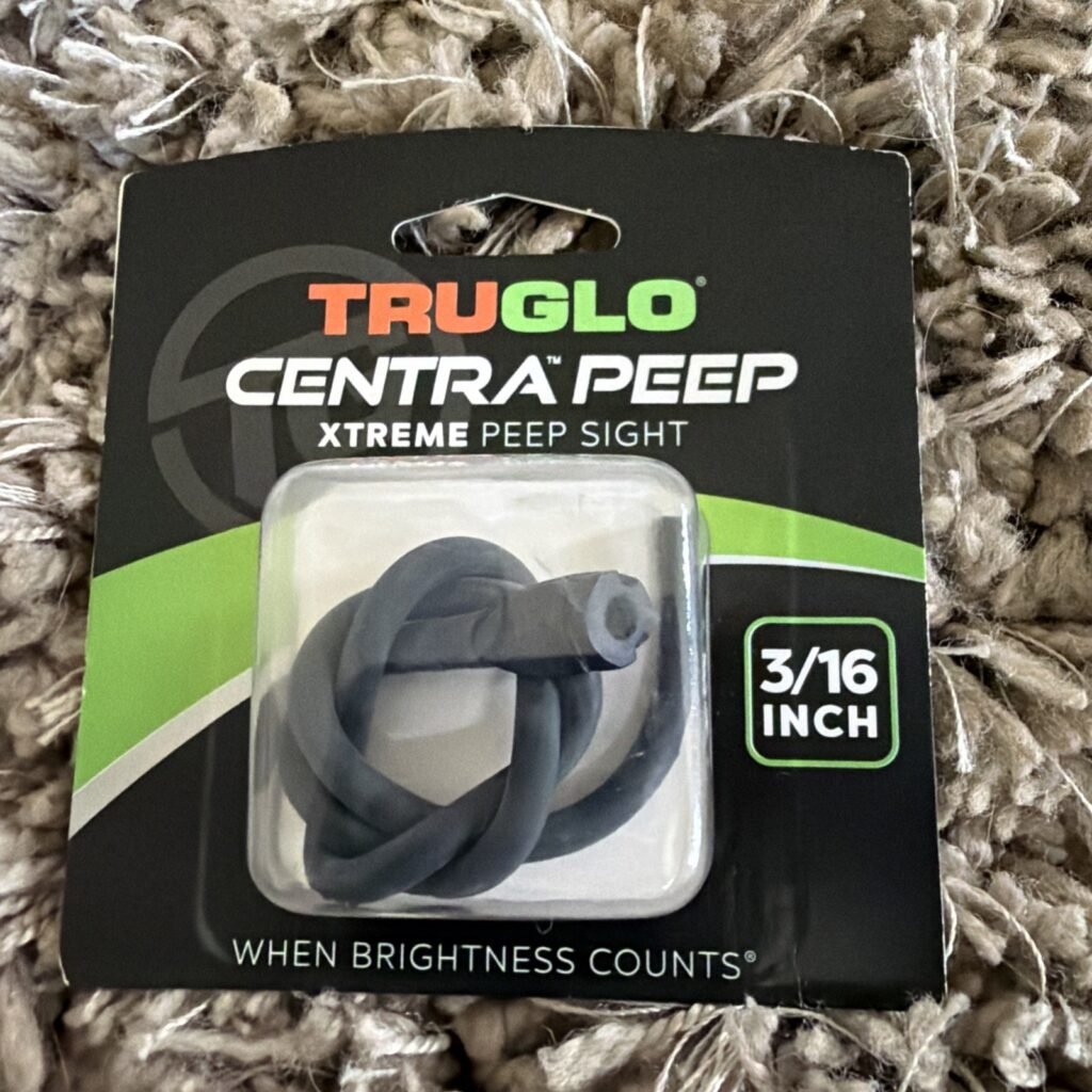 Newest Ver Truglo Centra Peep Xtreme 3/16" Tubed Peep Sight Tubing Black TG78YW