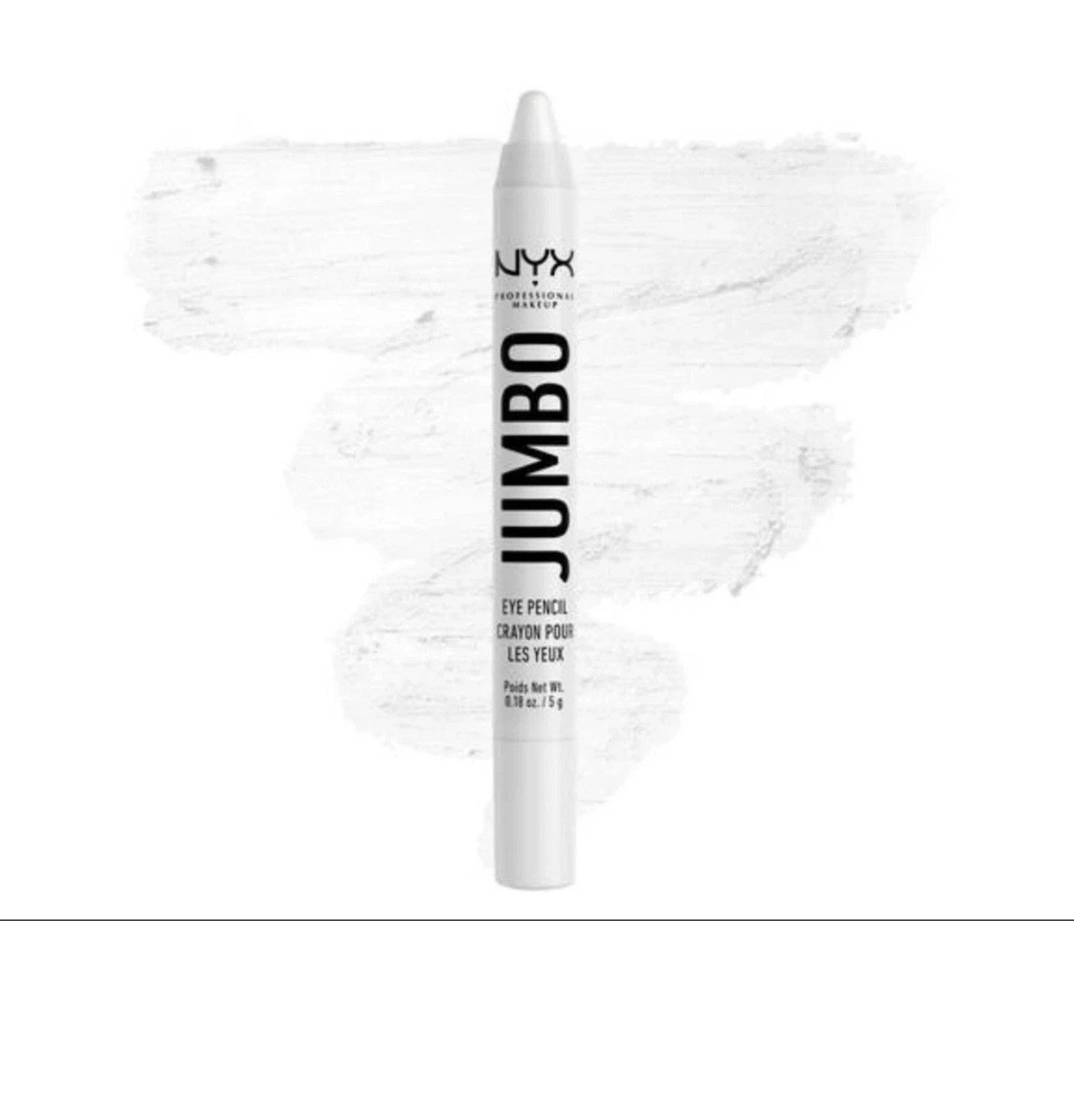 NYX Jumbo Eye Pencil Milk Blendable White Eyeshadow Eyeliner 3 Pack - Image 3