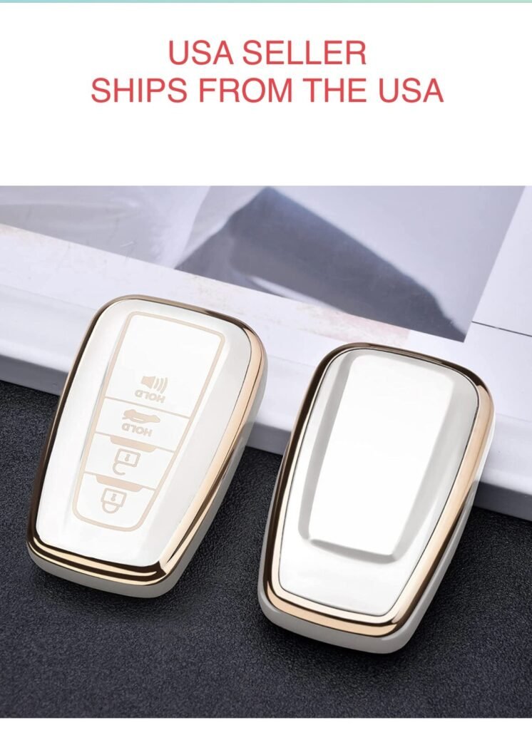 50 pieces TPU Remote Key Cover Case Fob 4 button Camry RAV4 Prius C-HR wholesale