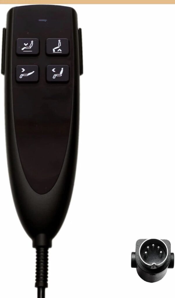 4 Button 5 Pin Prong Lift Chair Power Recliner Remote Control HS.13.04.08