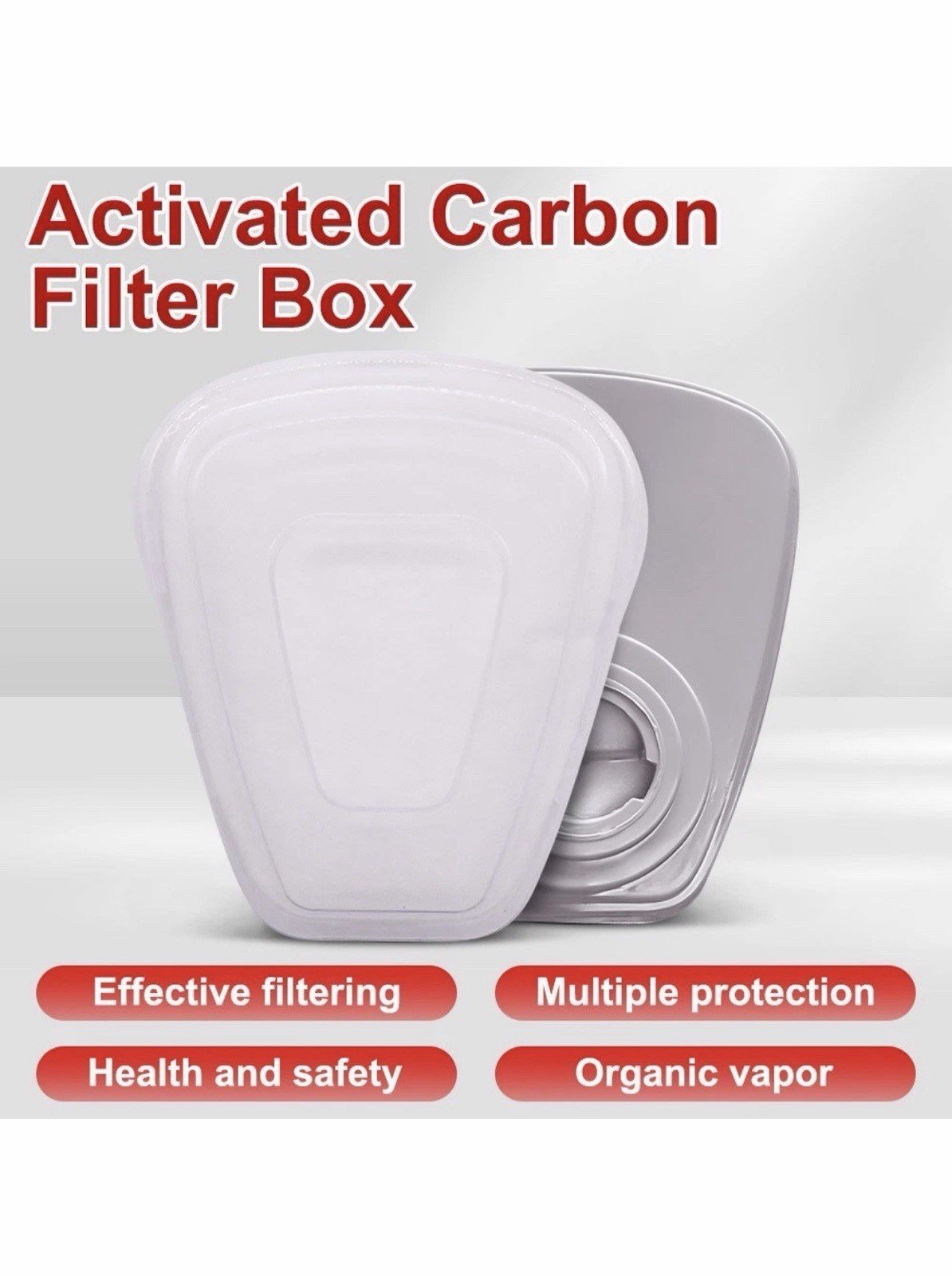 14pcs 6001CN Organic Cartridge Vapor Respirator 10Pcs Filter For 6200 6800 7502 - Image 3
