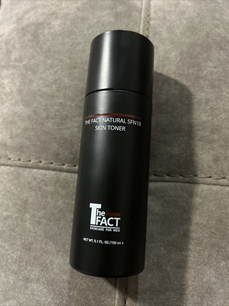 The Fact Men'S Face Toner Moisturizing, Cleansing & Exfoliating Facial Used Once
