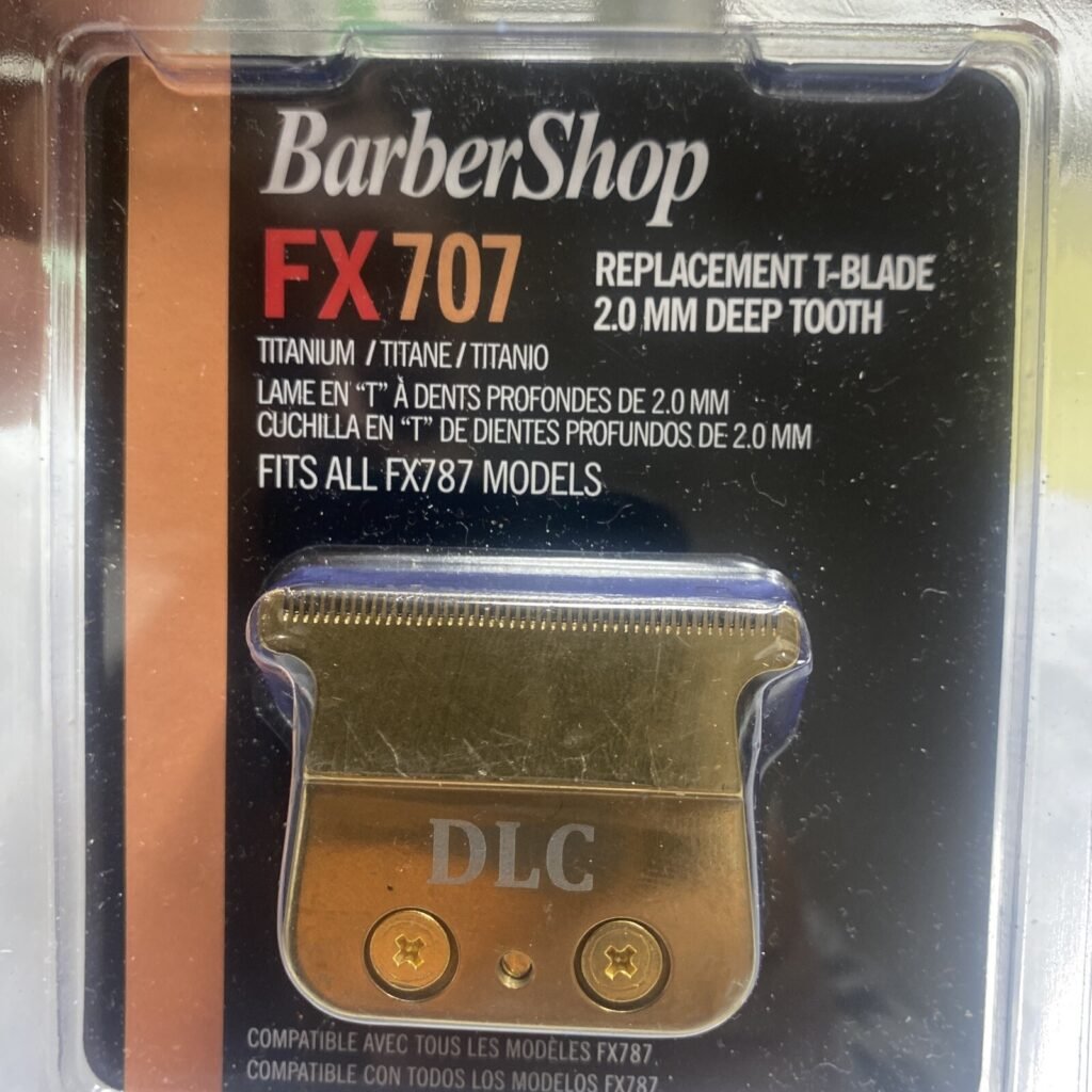 BARBERSHOP FX707 2.0MM DEEP TOOTH TITANIUM DLC FITS ALL FX787 Model