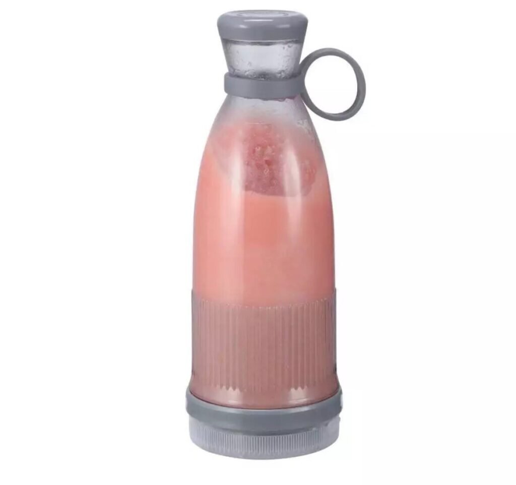 Portable Blender Bottle, Personal Sized - Gray USA SELELR FAST SHIPPING