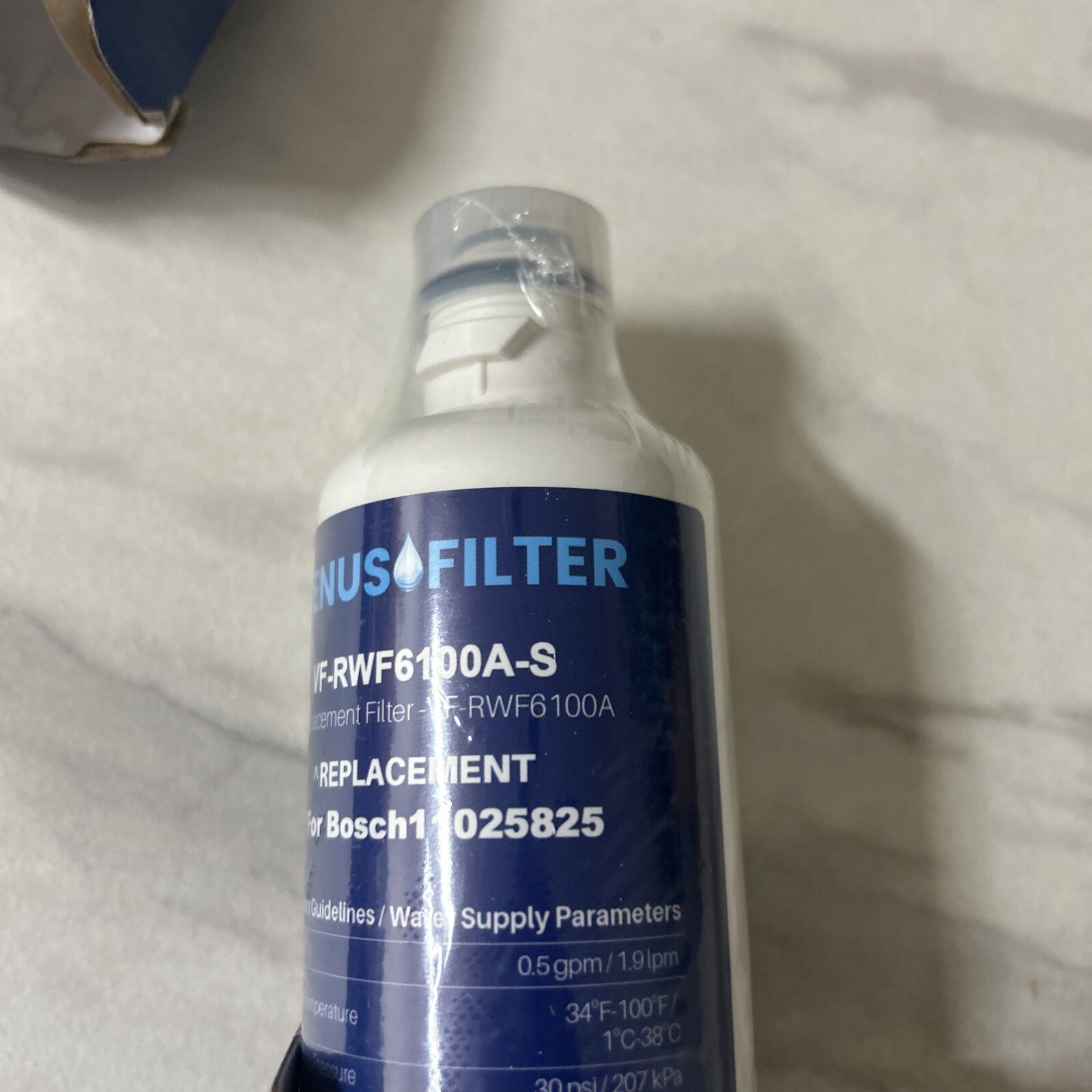 1 New Pc + 1 used Filter Bosch Refrigerator 11028525 Venus VF-RWF6100A-S - Image 3